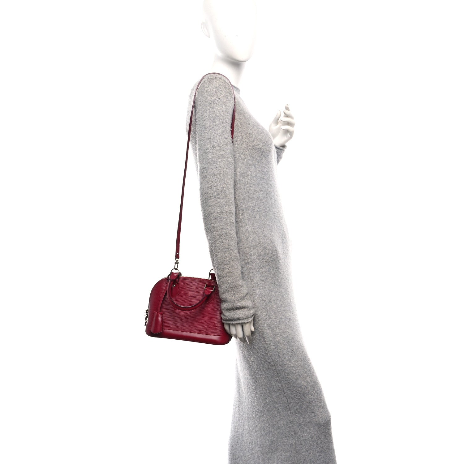 Louis Vuitton Epi Alma BB Fuchsia