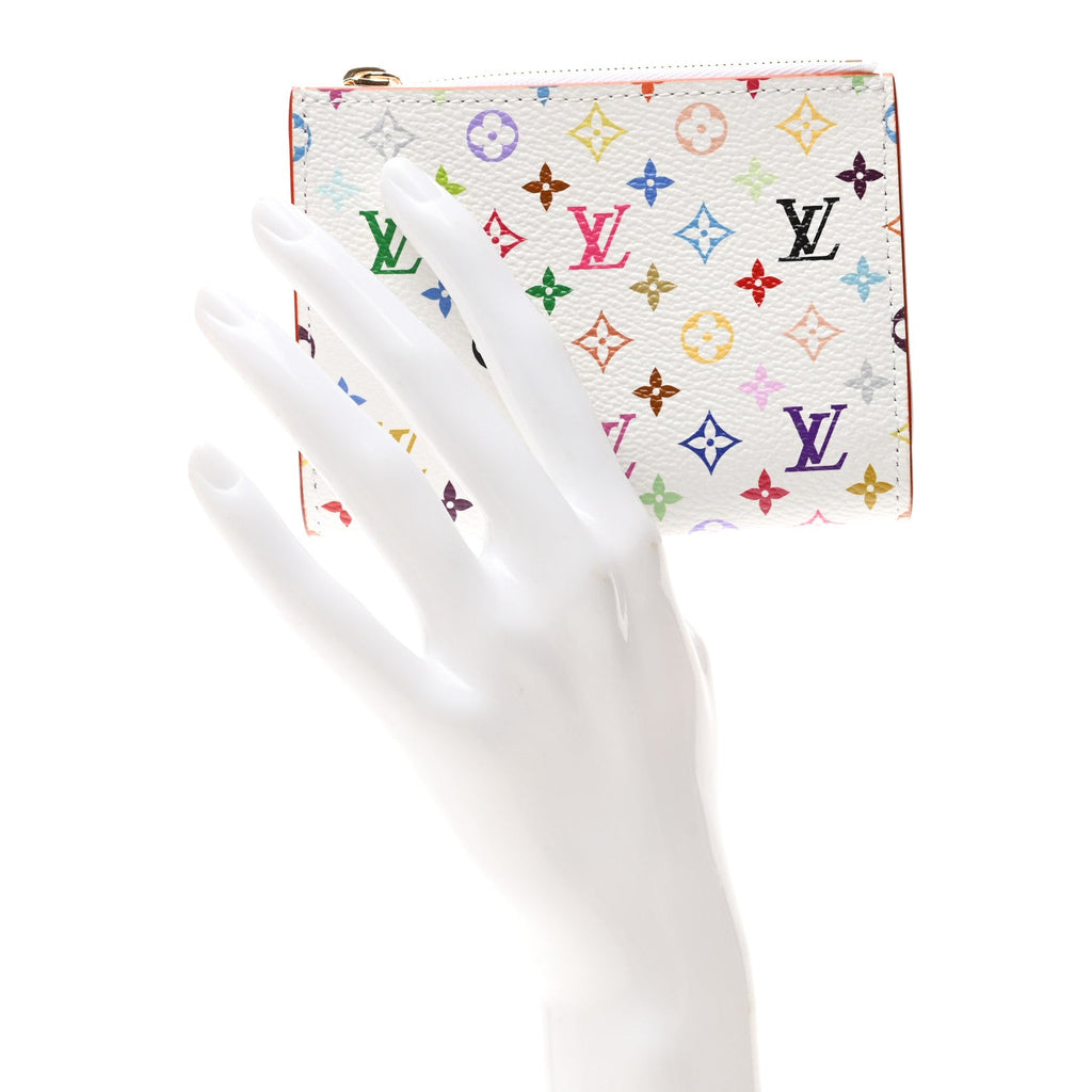 Louis Vuitton LV X TM Monogram Multicolor Lisa Wallet White