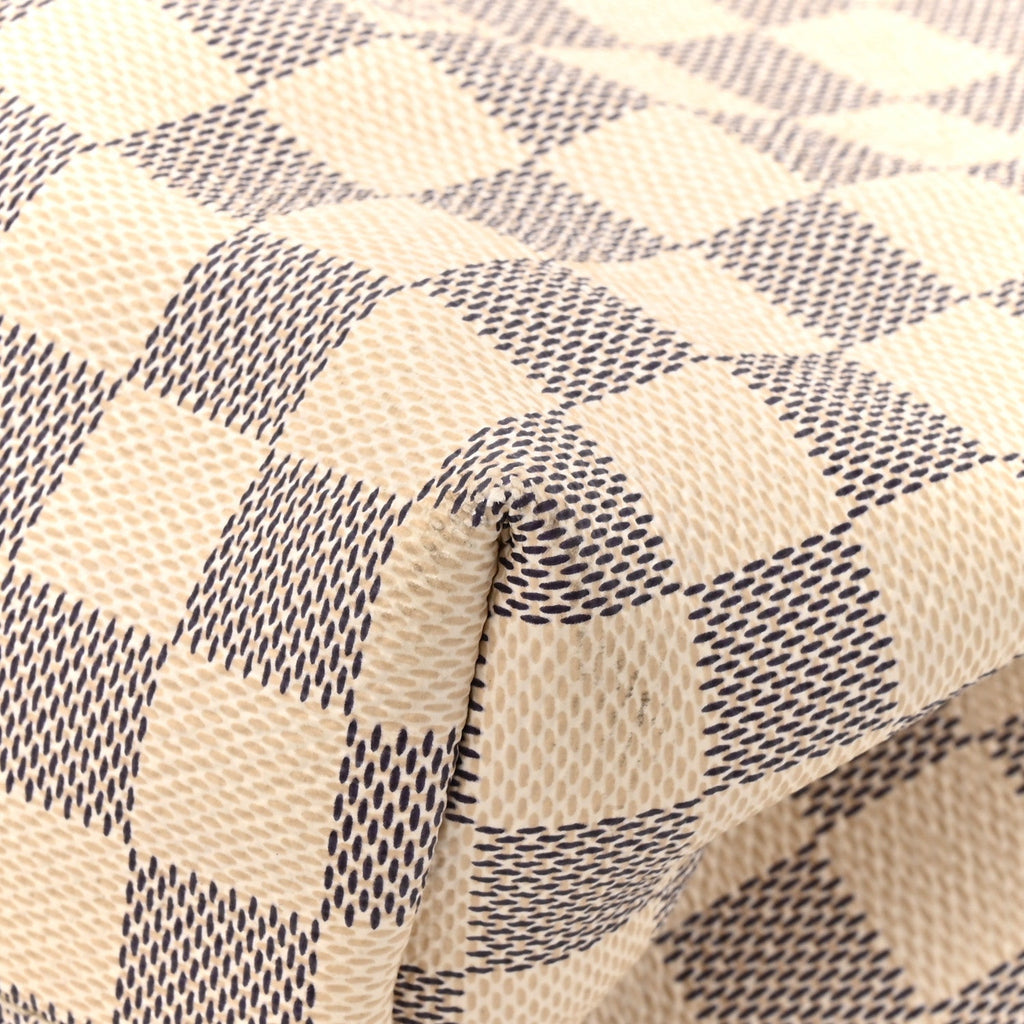 Louis Vuitton Damier Azur Graceful PM Rose Ballerine