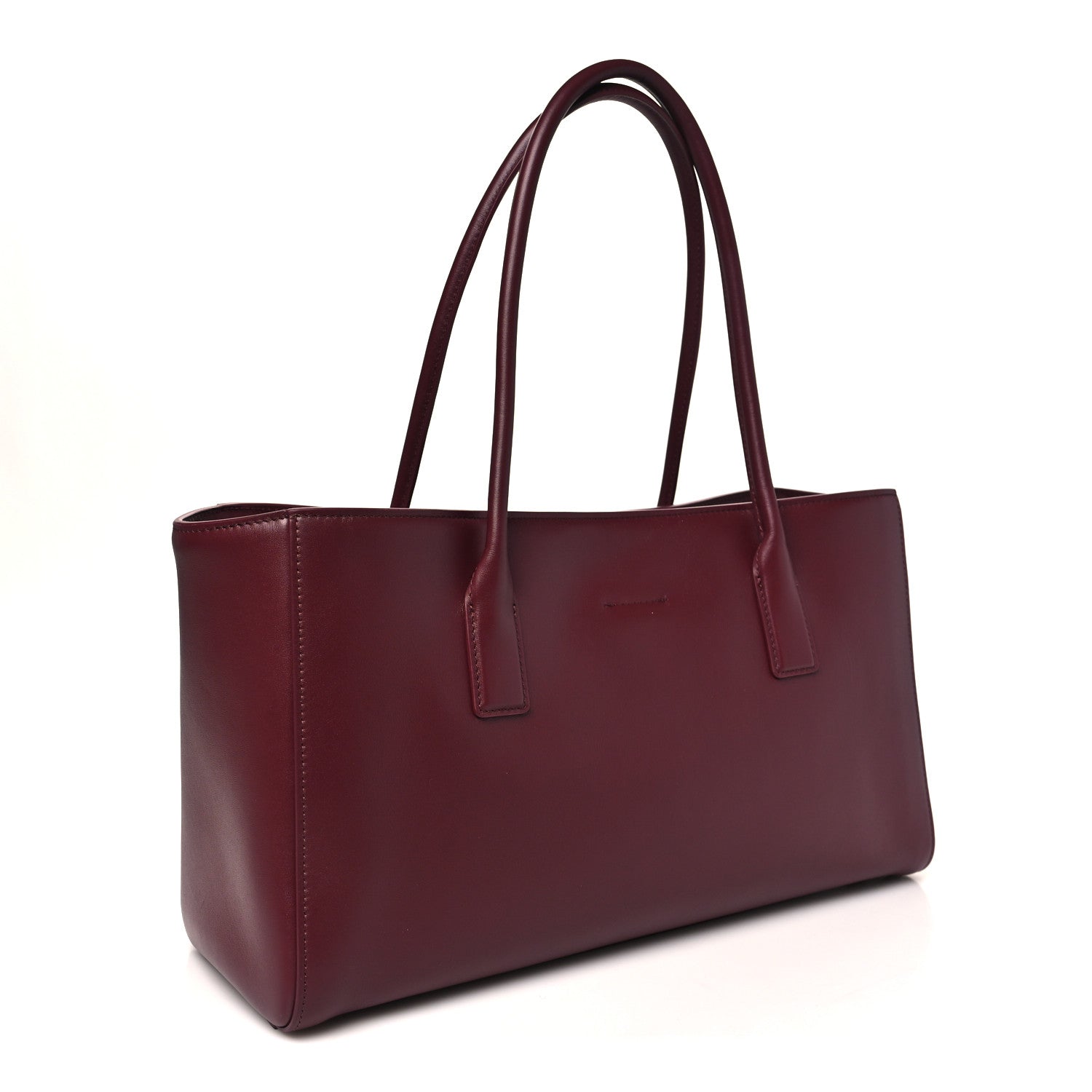 Chanel Calfskin Archetype Small Shopping Tote Dark Burgundy
