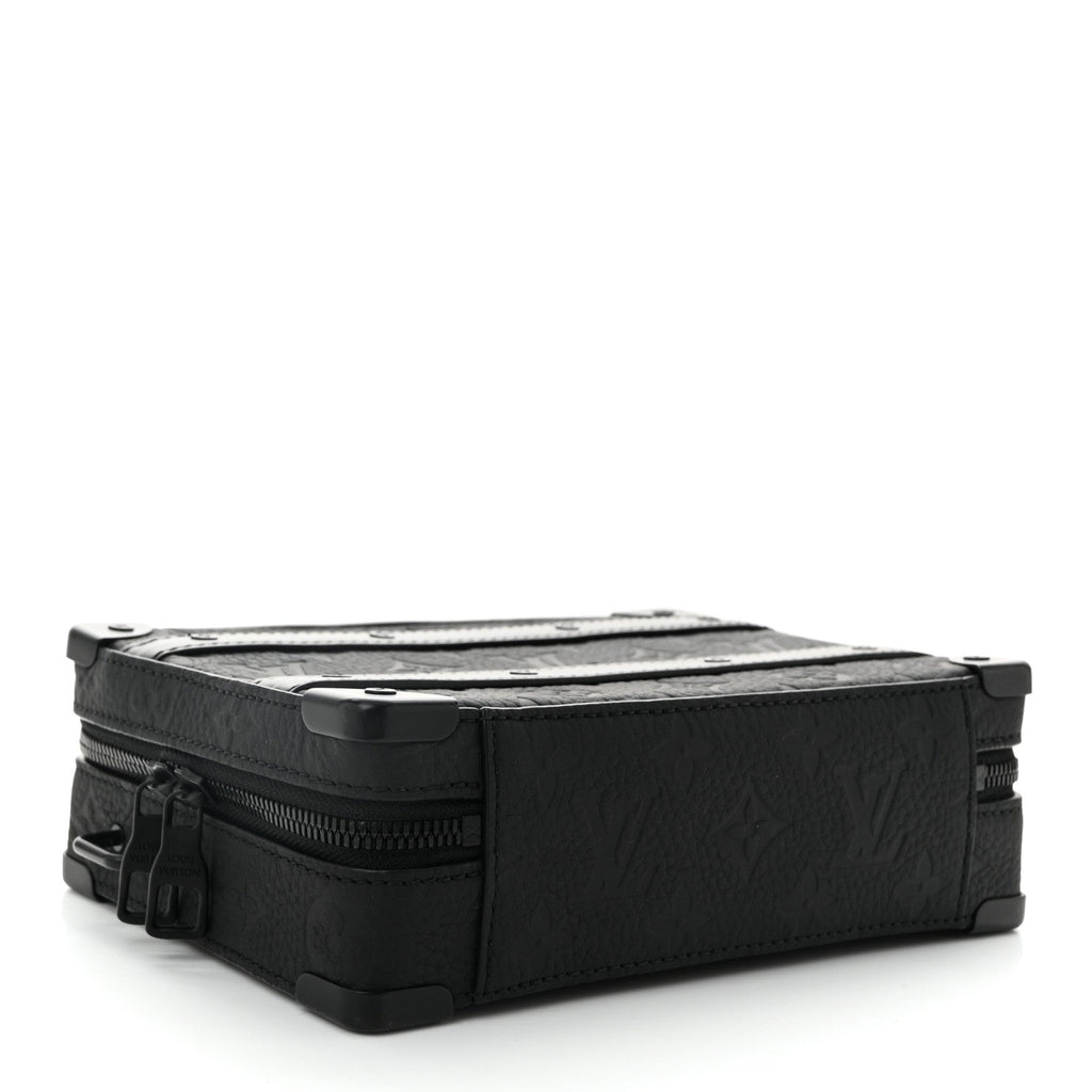 Louis Vuitton Taurillon Monogram Soft Trunk Black
