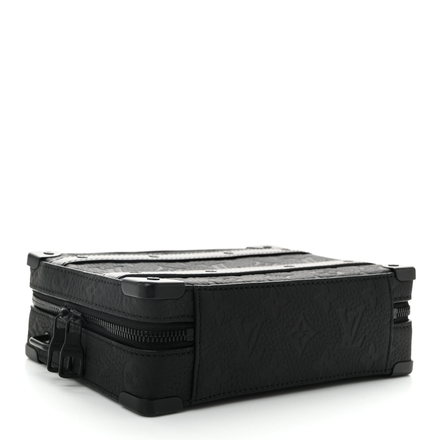 Louis Vuitton Taurillon Monogram Soft Trunk Black