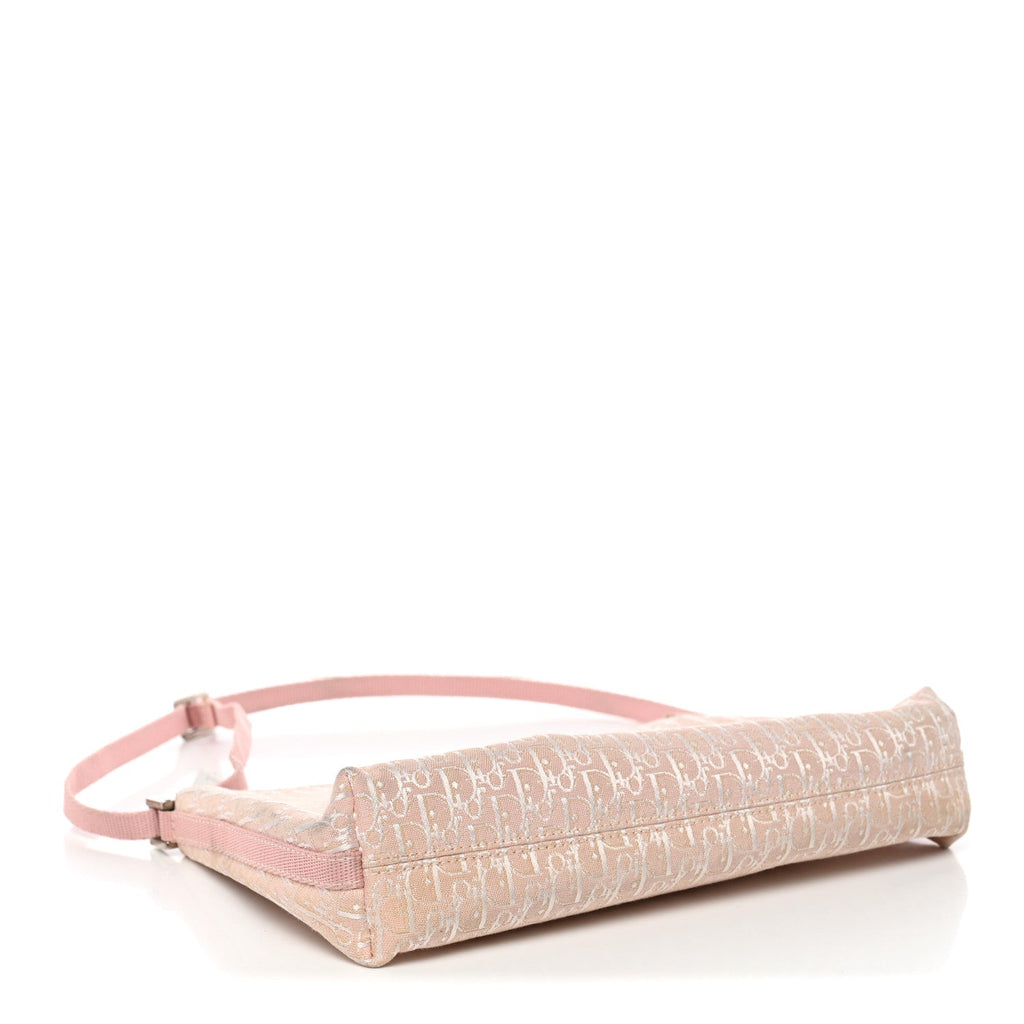 Christian Dior Monogram Shoulder Bag Pochette Pink