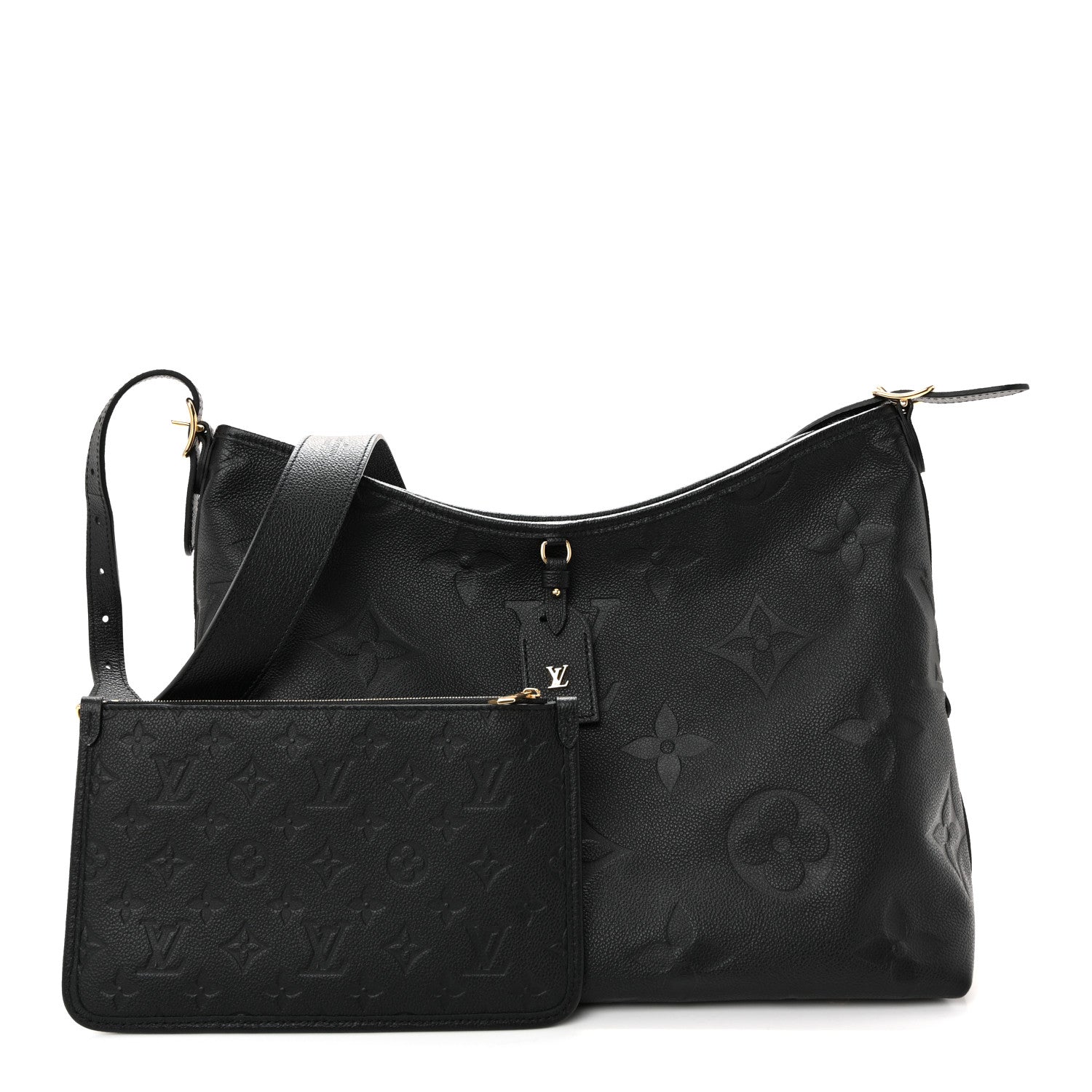 Louis Vuitton Empreinte Monogram Giant CarryAll MM Black