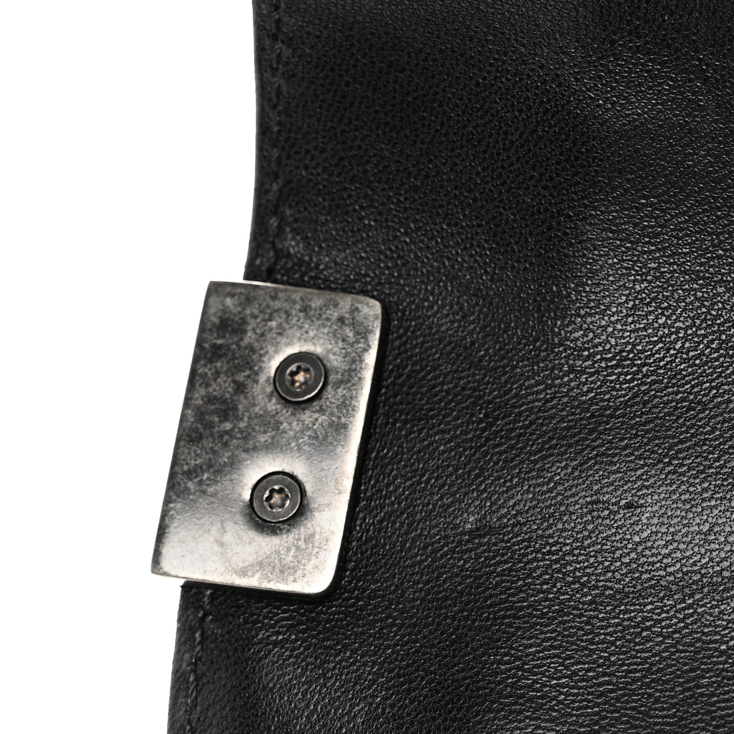 Chanel Lambskin Quilted New Medium Boy Flap Black