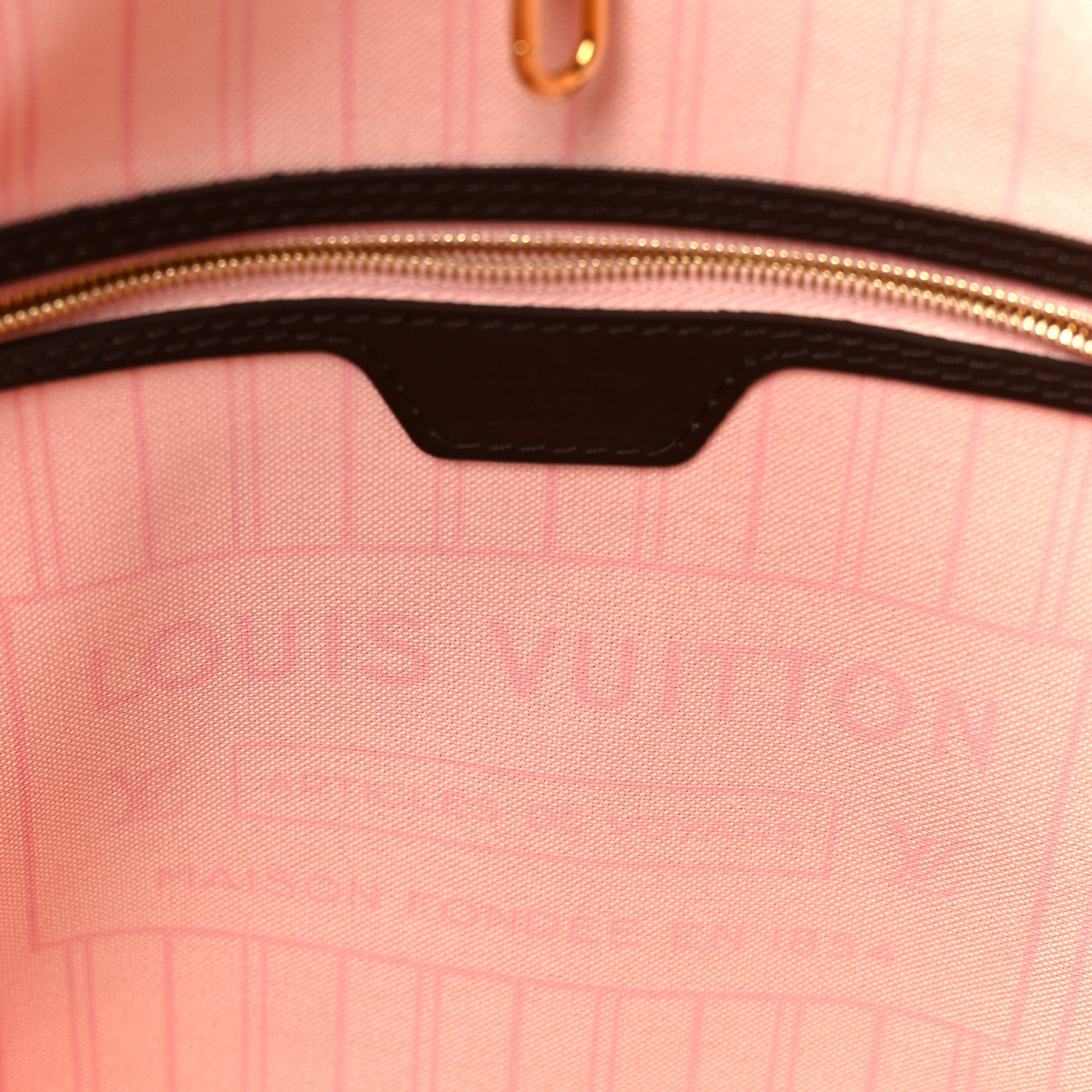 Louis Vuitton Damier Ebene Neo Neverfull MM Rose Ballerine