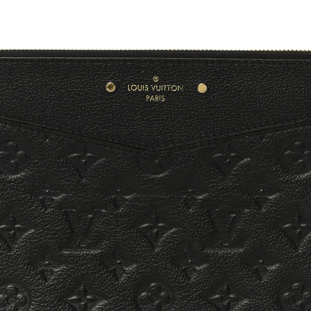 Louis Vuitton Empreinte Daily Pouch Black