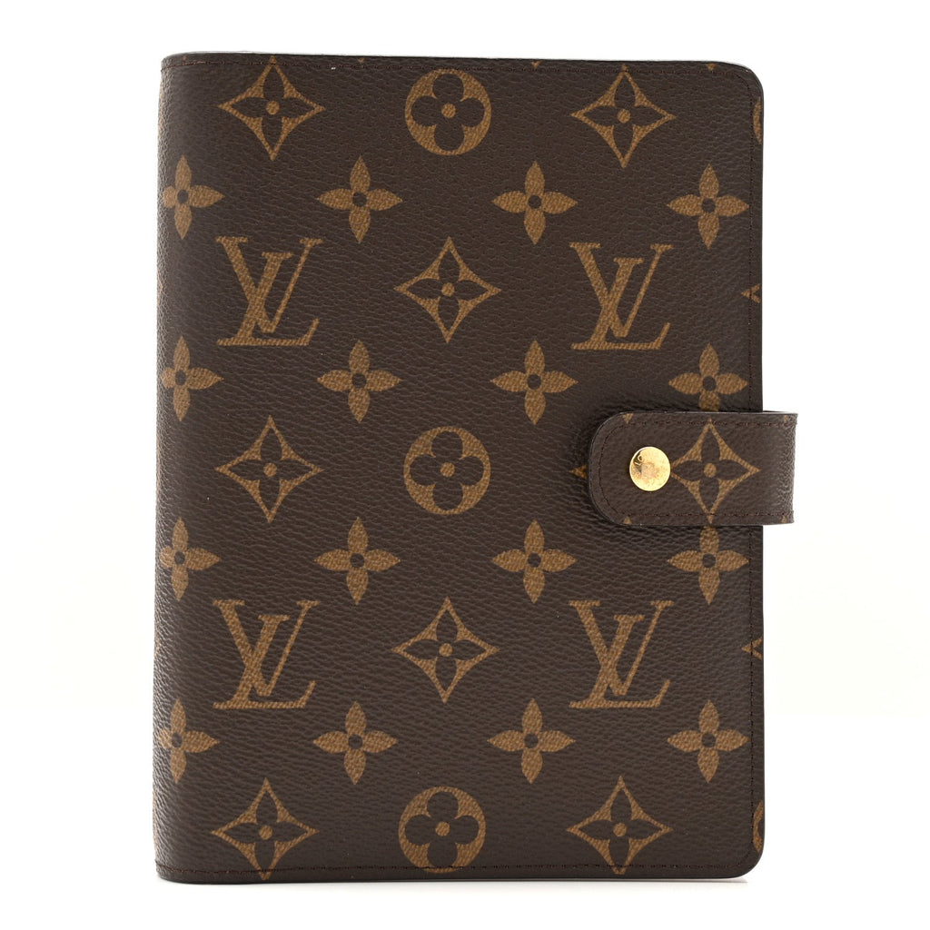 Louis Vuitton Monogram Medium Ring Agenda Cover