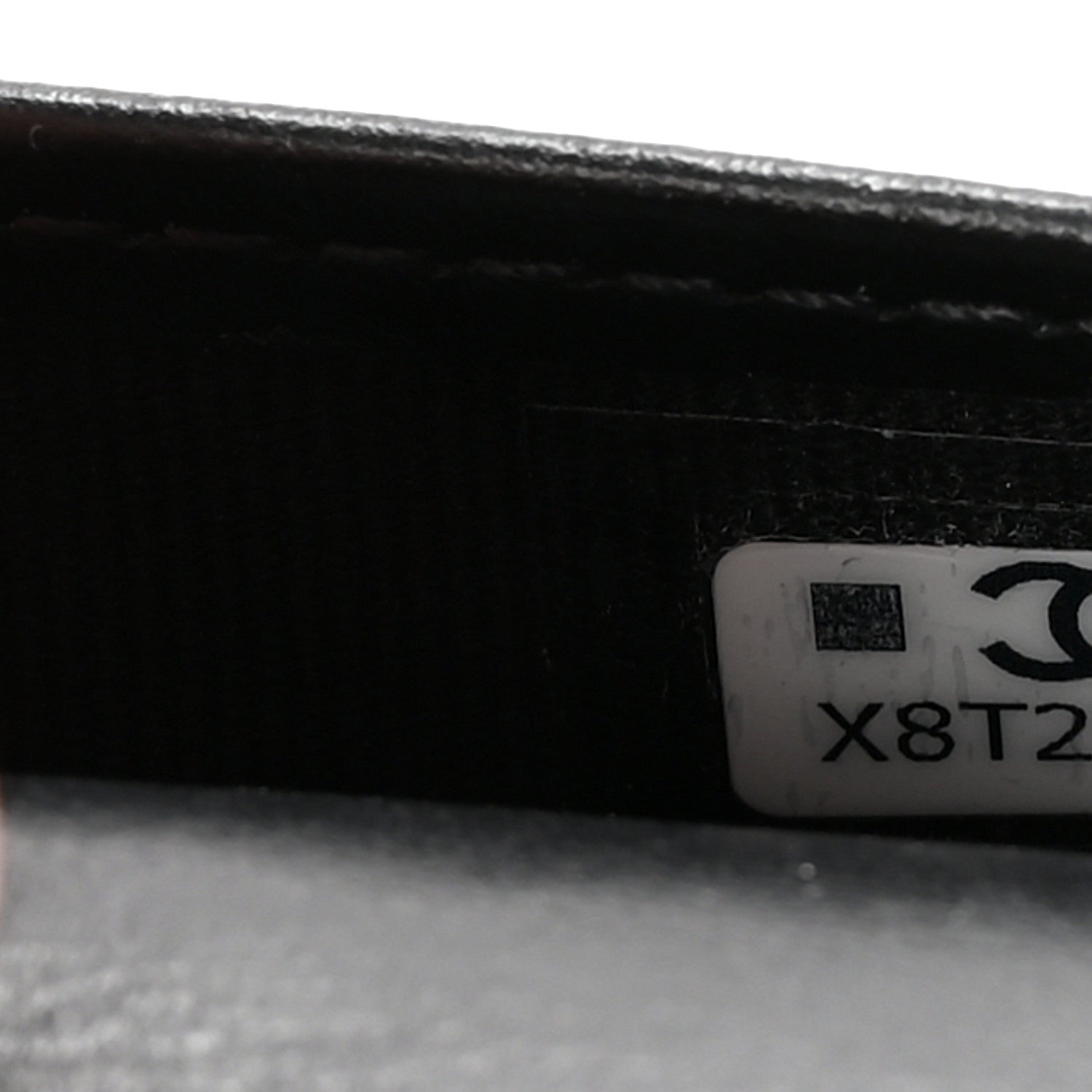 Calfskin Quilted Card Holder Wallet So Black