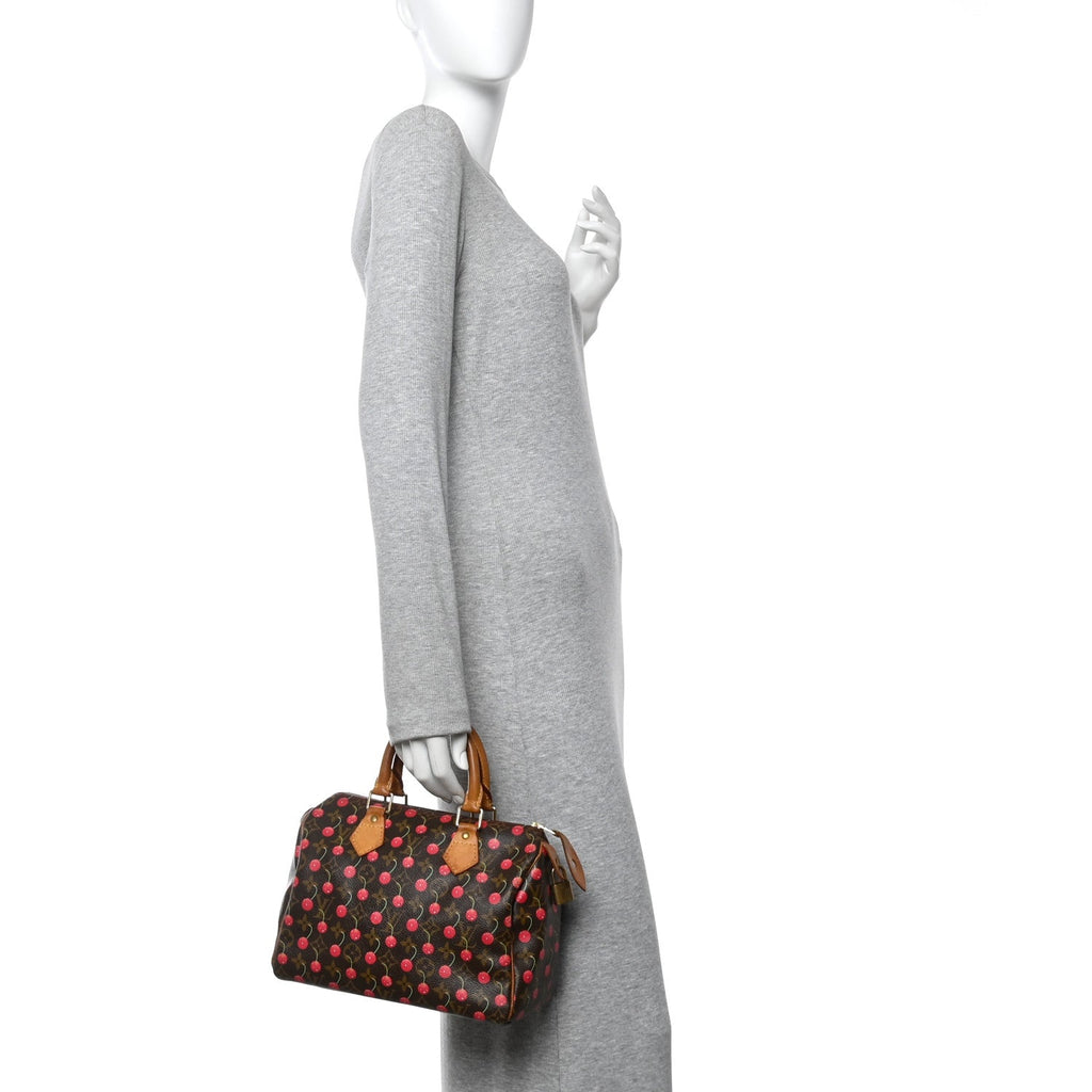 Louis Vuitton Monogram Cerises Speedy 25