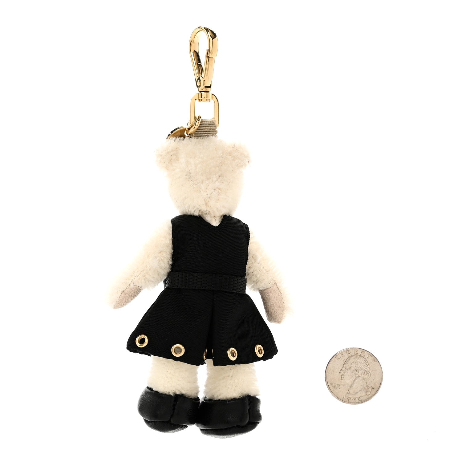 Prada Marlene Teddy Bear Keychain Charm