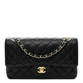 Chanel Caviar Quilted Medium Double Flap Black