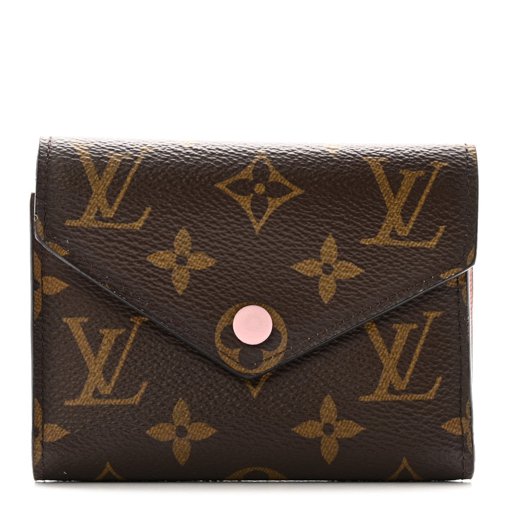 Louis Vuitton Monogram Victorine Wallet Rose Ballerine