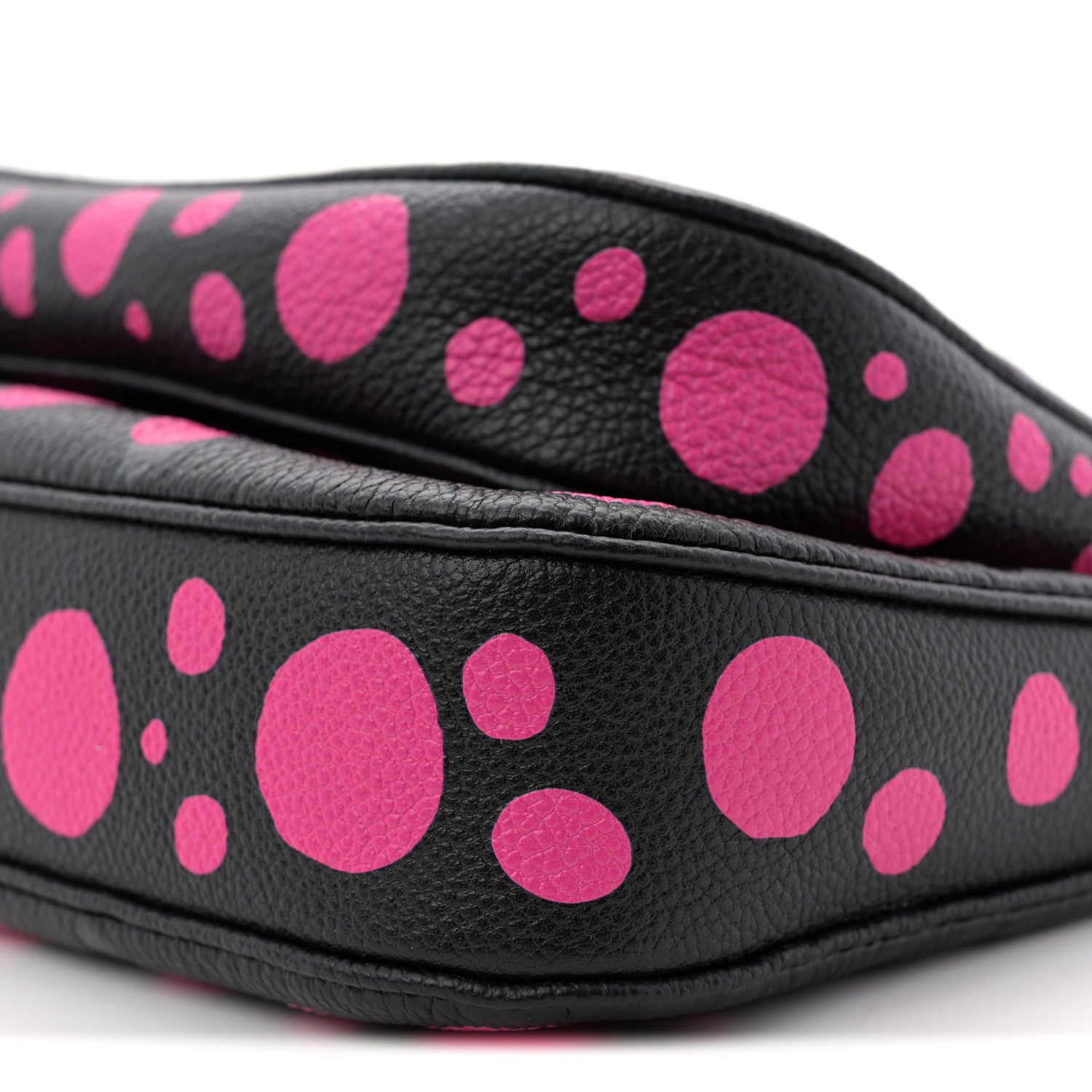 Louis Vuitton LV X YK Empreinte Multi Pochette Accessories Black Fuchsia