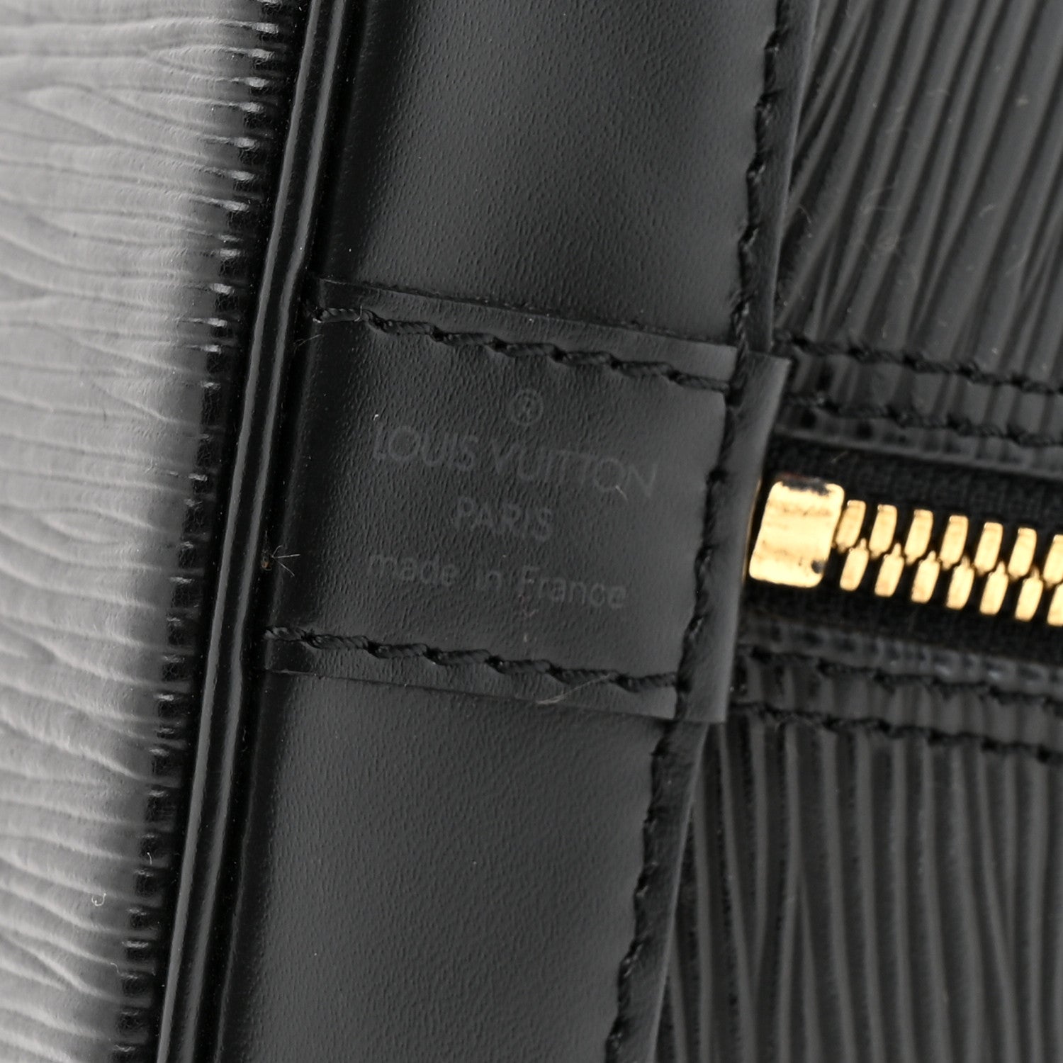 Louis Vuitton Epi Alma PM Black