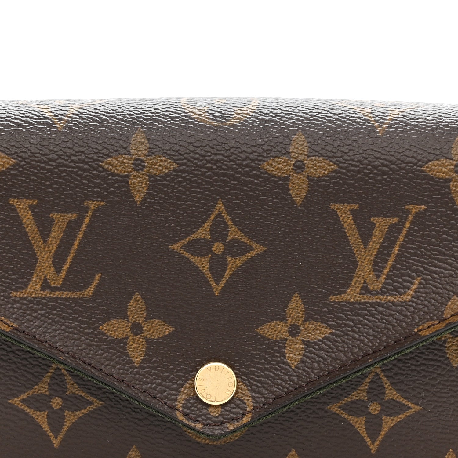 Louis Vuitton Monogram Felicie Strap & Go Kaki