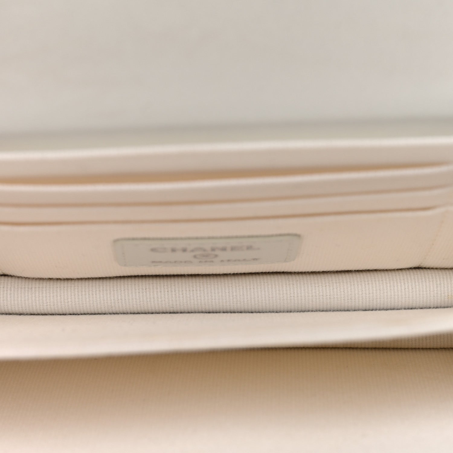 Chanel Lambskin Quilted Mini Pearl Wallet On Chain WOC White