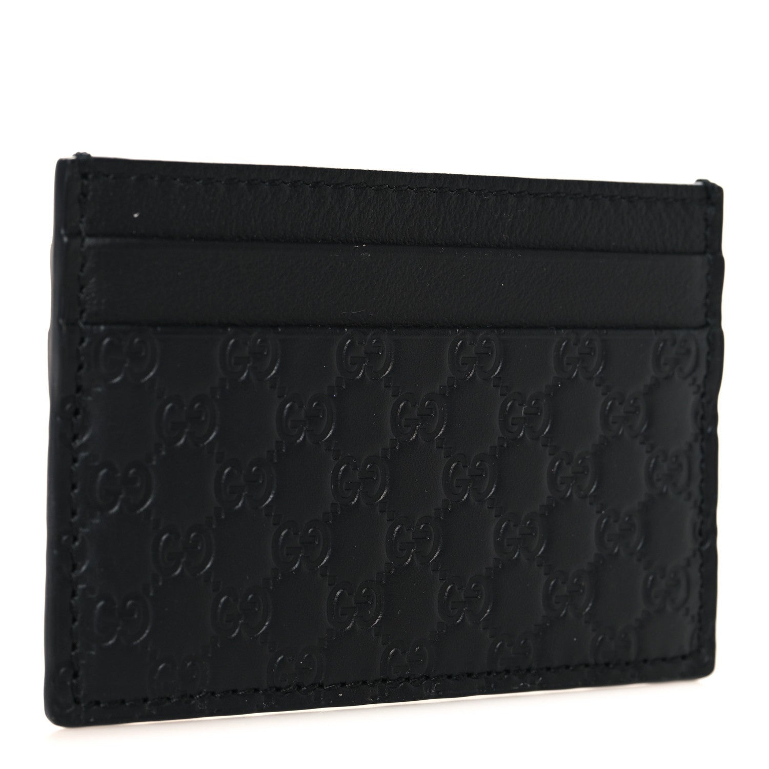 Gucci Microguccissima Card Holder Black
