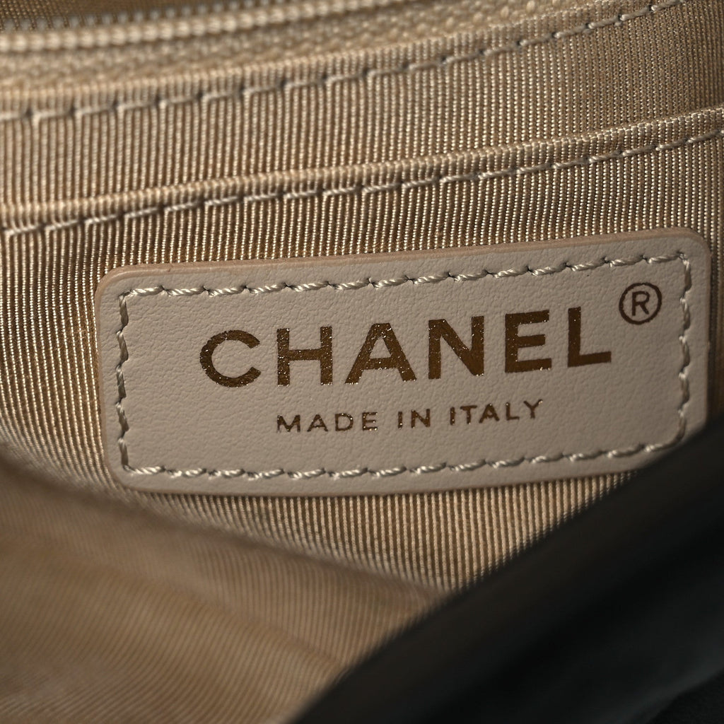 Chanel Velvet Quilted Mini Rectangular Pearl Crush Flap Black