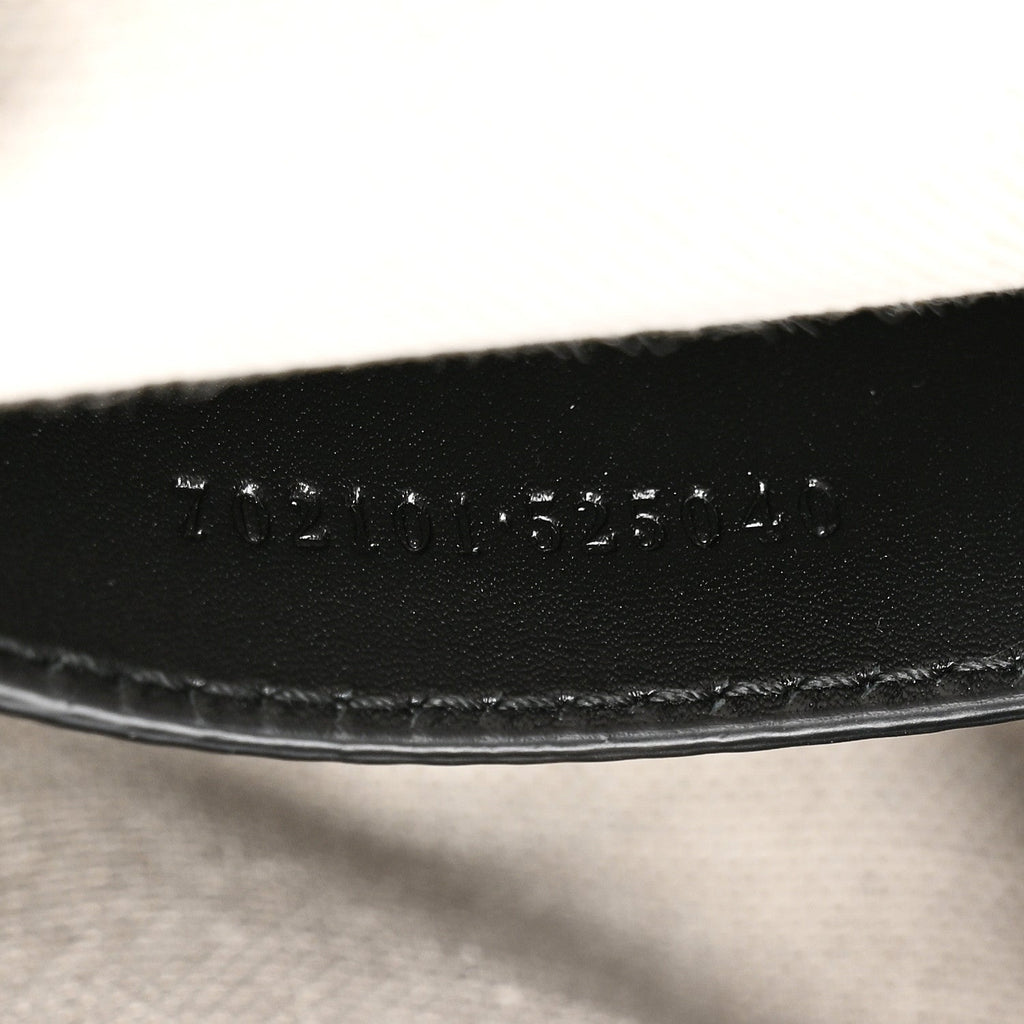 Gucci Calfskin Bamboo Backpack Black