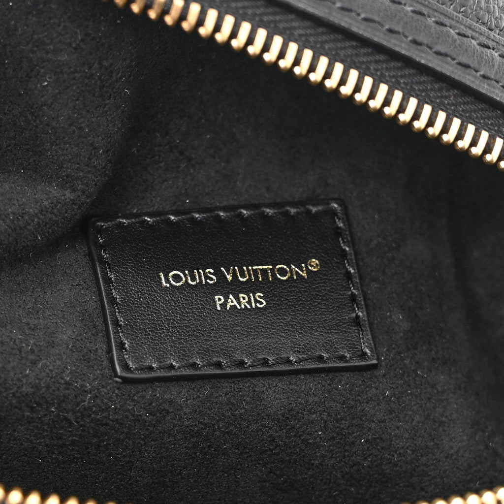 Louis Vuitton Empreinte High Rise Bumbag PM Black