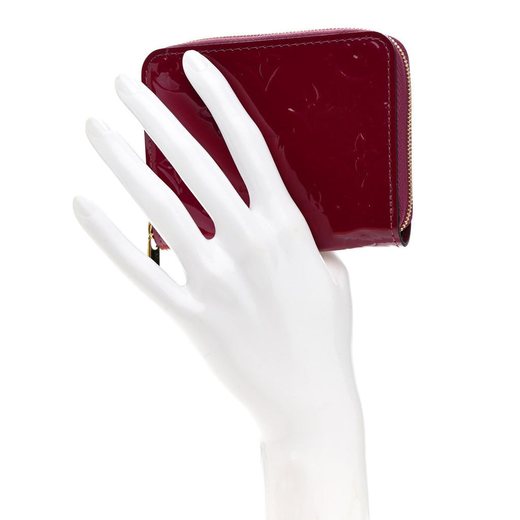 Louis Vuitton Vernis Zippy Coin Purse Magenta