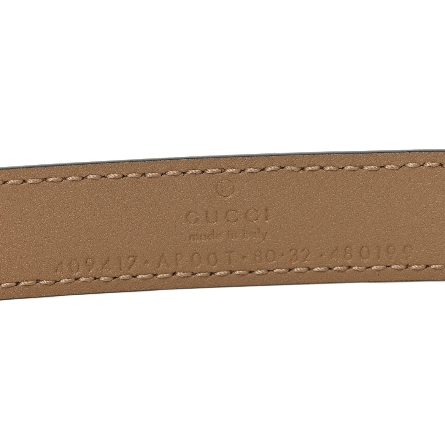 Gucci Calfskin Double G 20mm Belt 80 32 Porcelain Rose