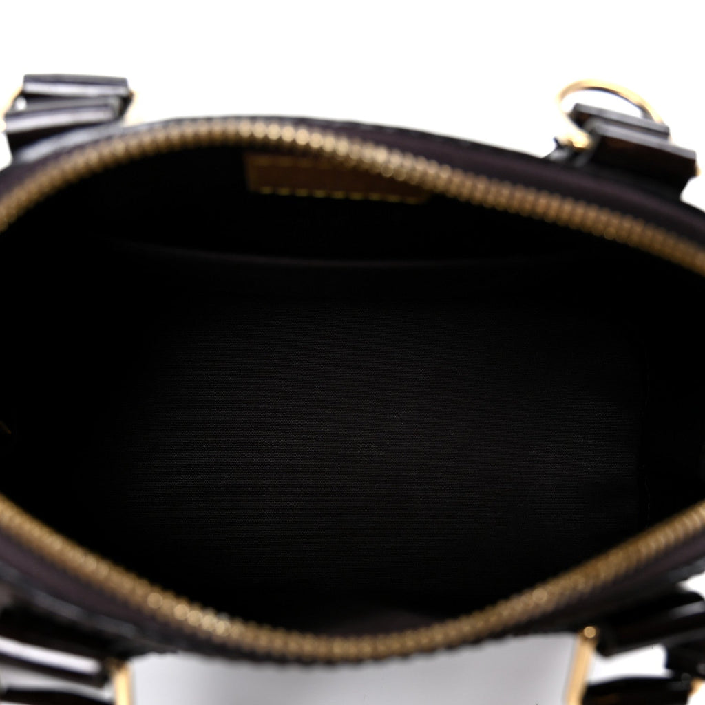 Louis Vuitton Vernis Alma BB Amarante