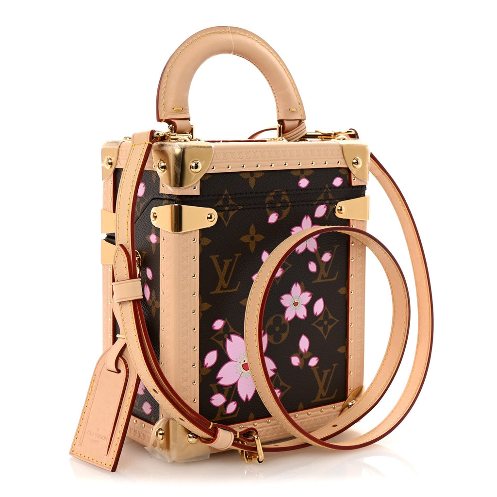 Louis Vuitton LV X TM Monogram Cherry Blossom Camera Box Sakura Brown