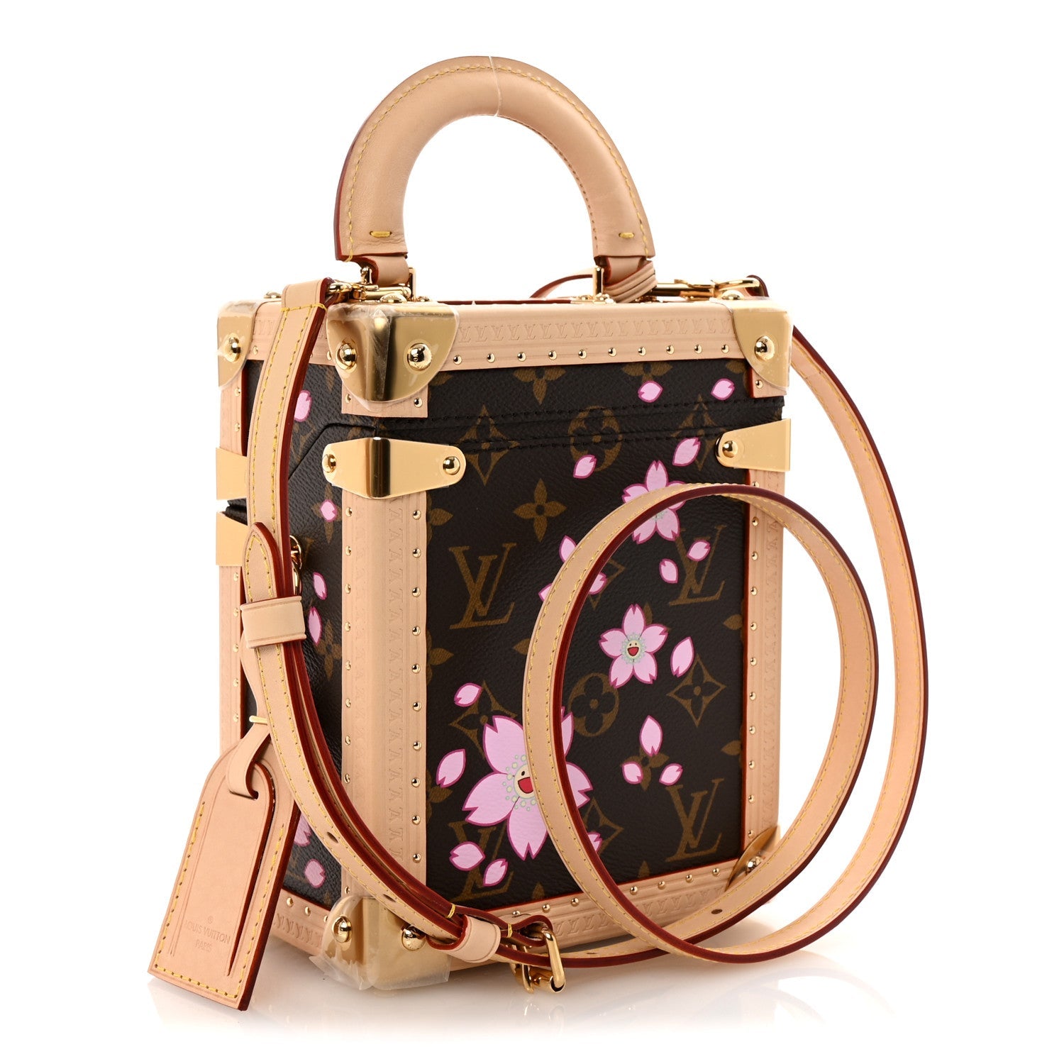 Louis Vuitton LV X TM Monogram Cherry Blossom Camera Box Sakura Brown