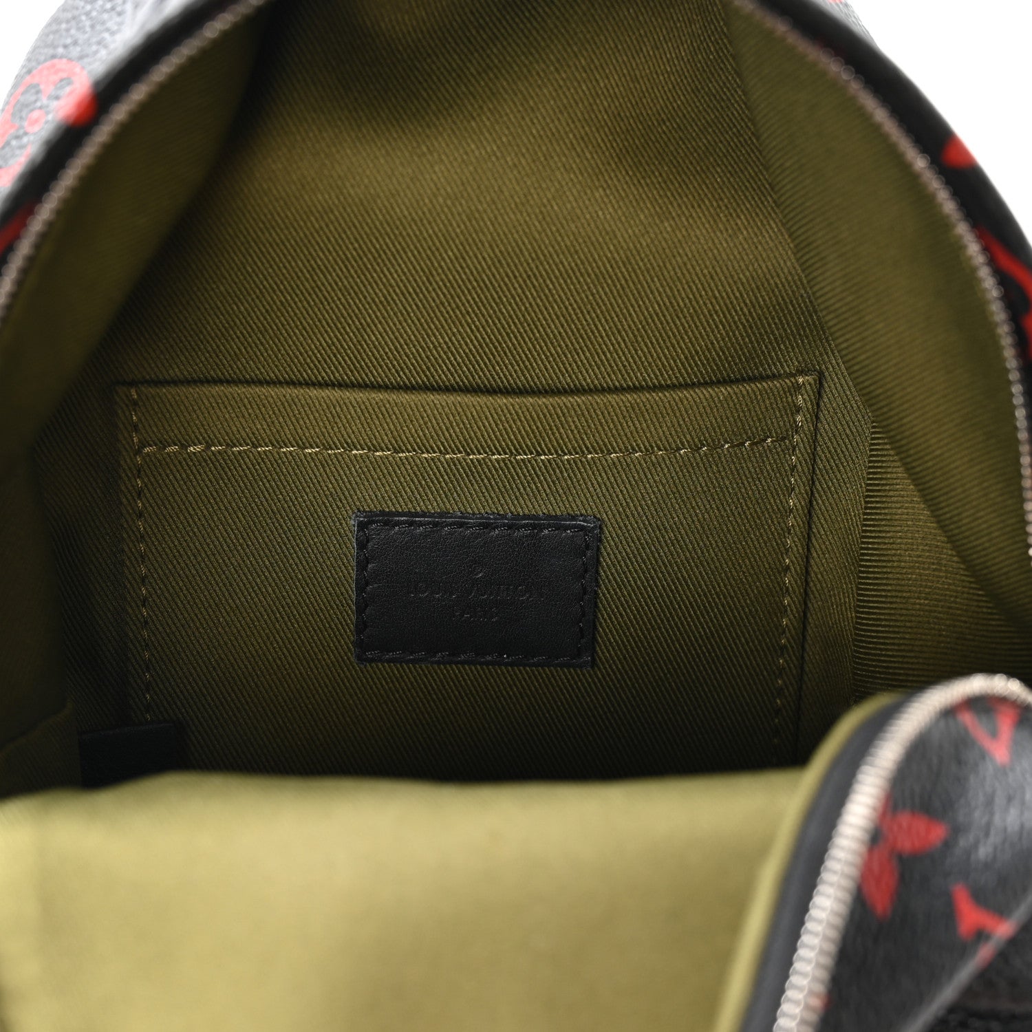 Louis Vuitton Monogram Infrarouge Palm Springs Backpack Mini