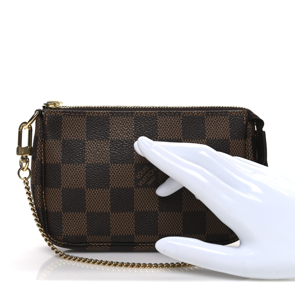 Louis Vuitton Damier Ebene Mini Pochette Accessories