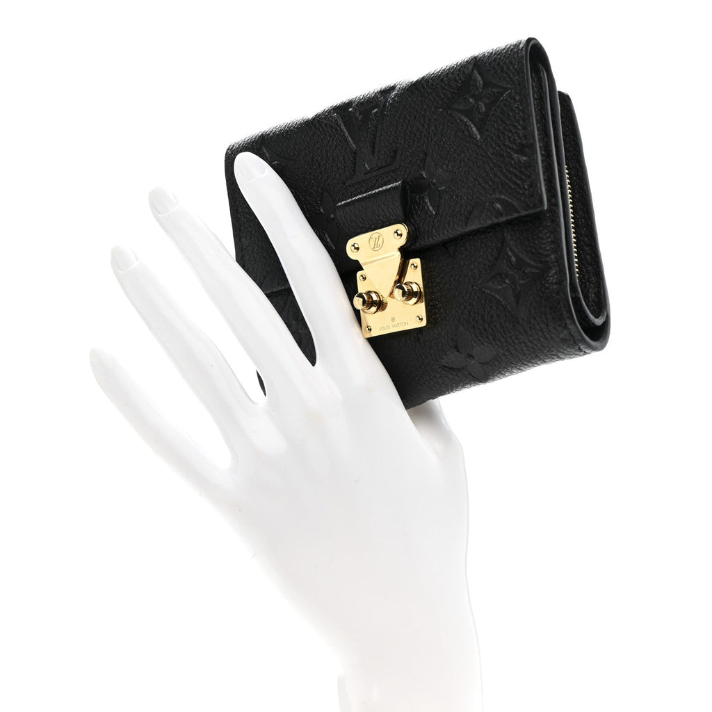 Louis Vuitton Empreinte Metis Compact Wallet Black