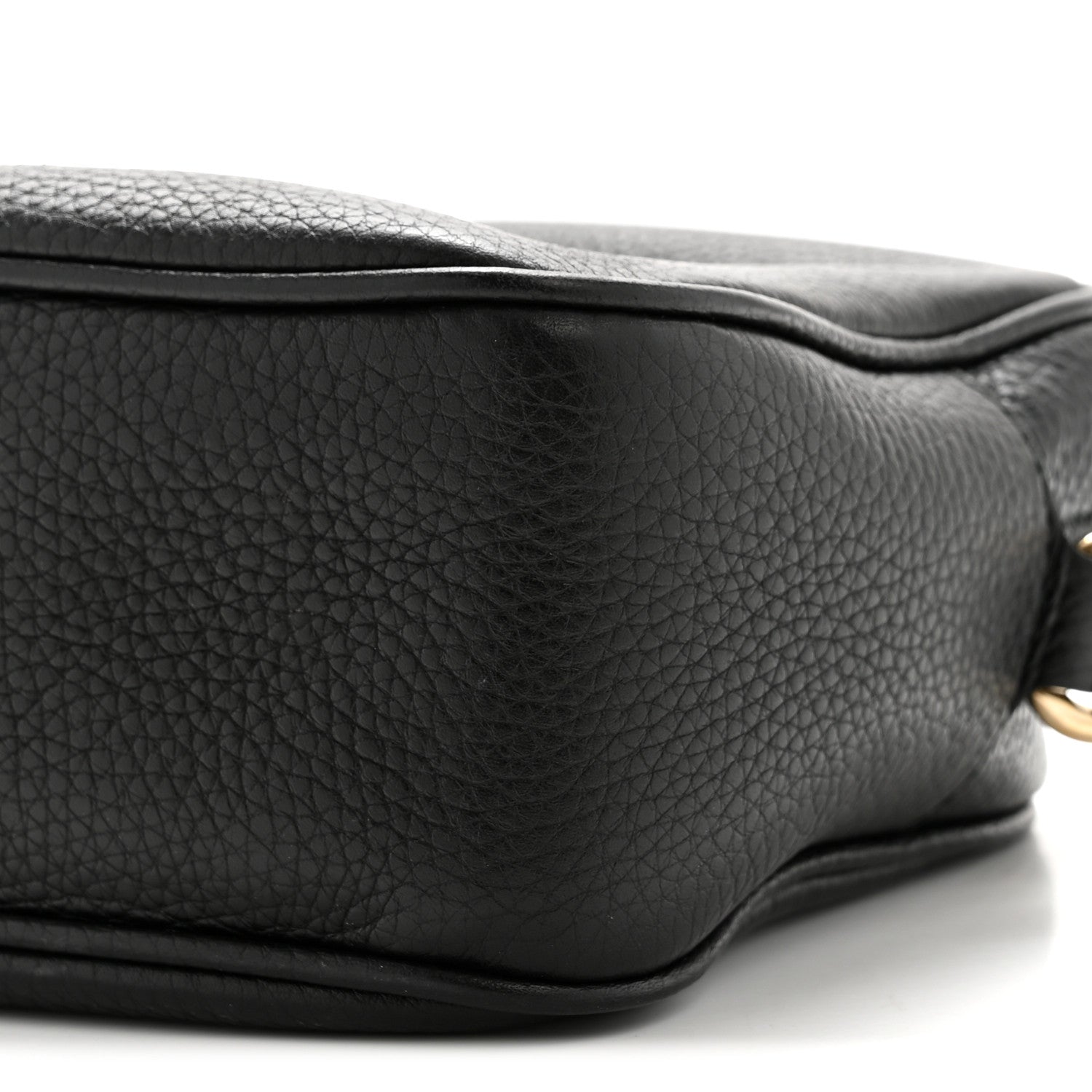 Gucci Pebbled Calfskin Small Soho Disco Bag Black