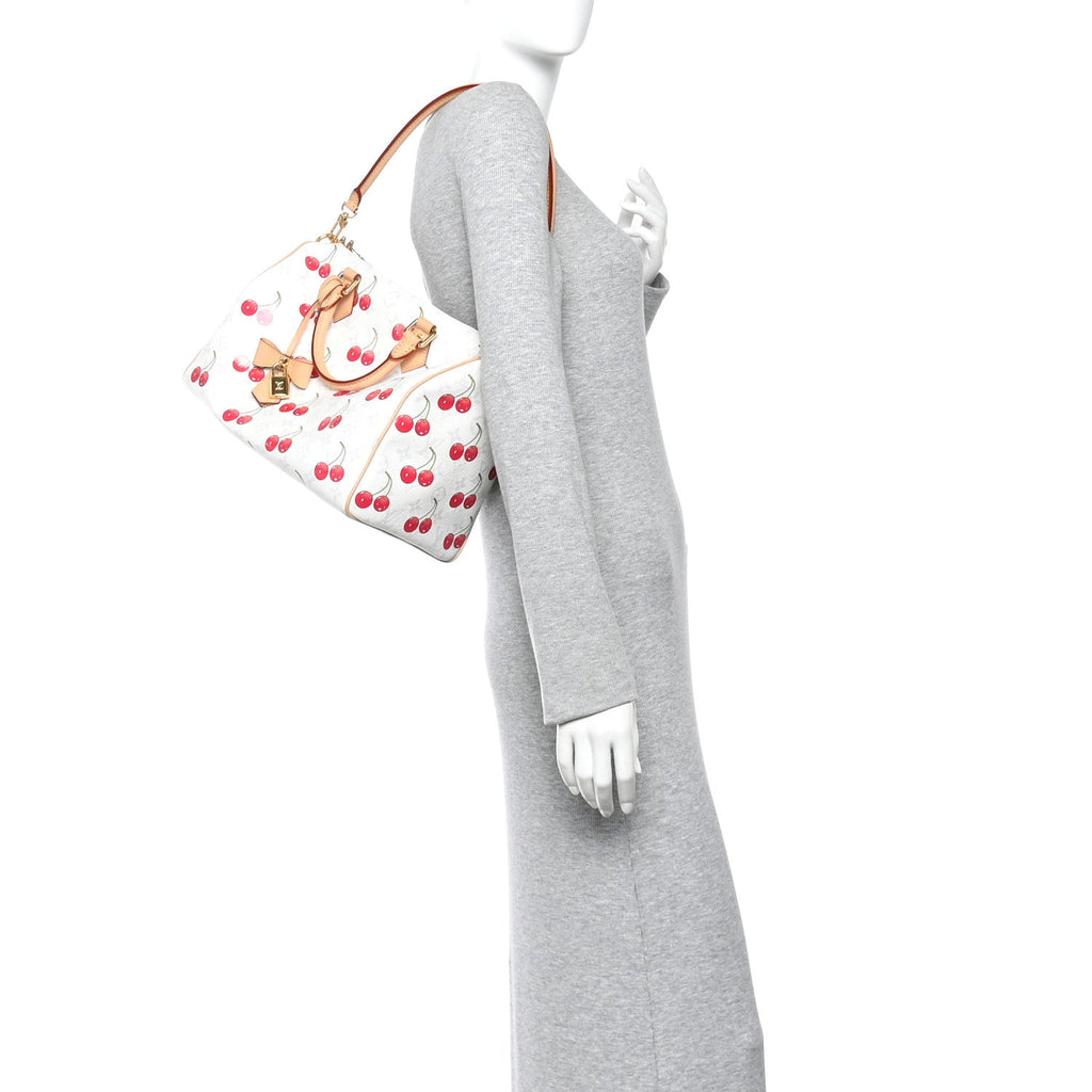 Louis Vuitton LV X TM Monogram Cerises Speedy Soft Bandouliere 30