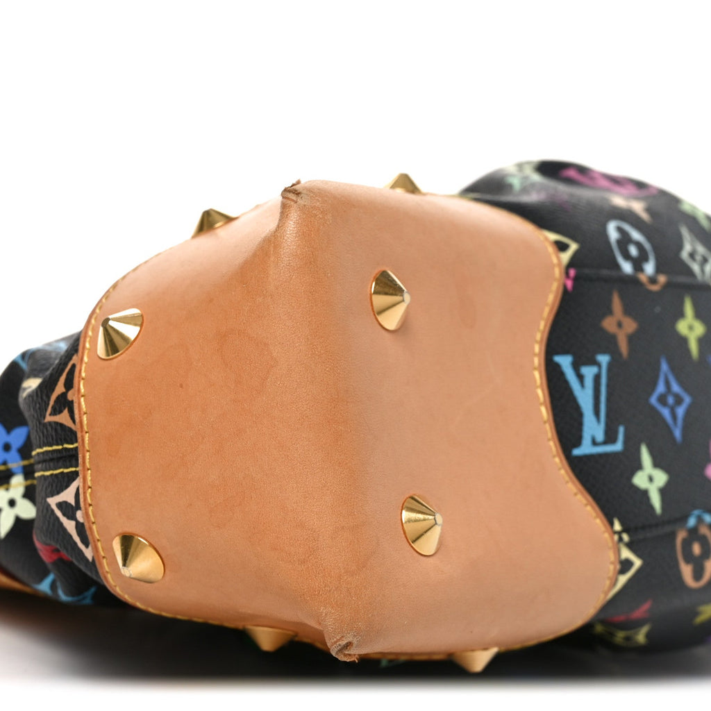 Louis Vuitton Monogram Multicolor Judy MM Black