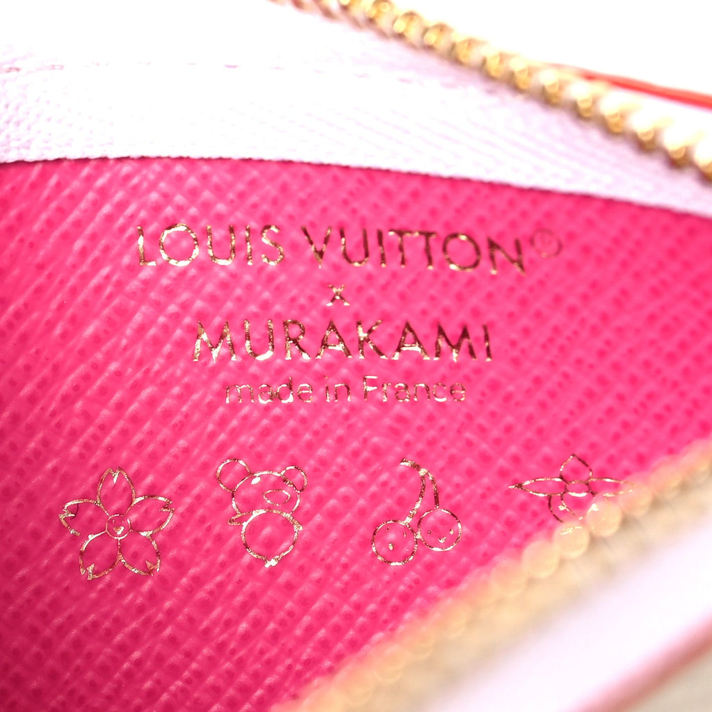 Louis Vuitton LV X TM Monogram Multicolor Key Pouch White
