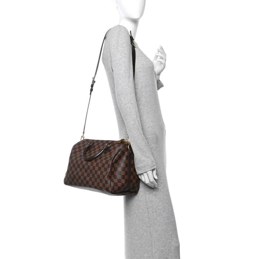 Louis Vuitton Damier Ebene Speedy Bandouliere 30