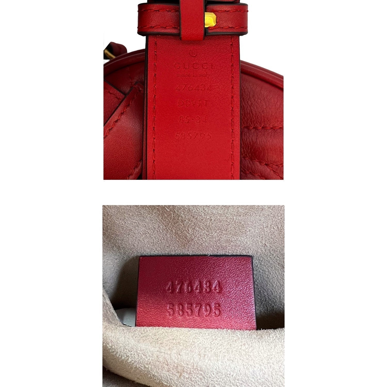 Gucci Marmont Matelasse Belt Bag