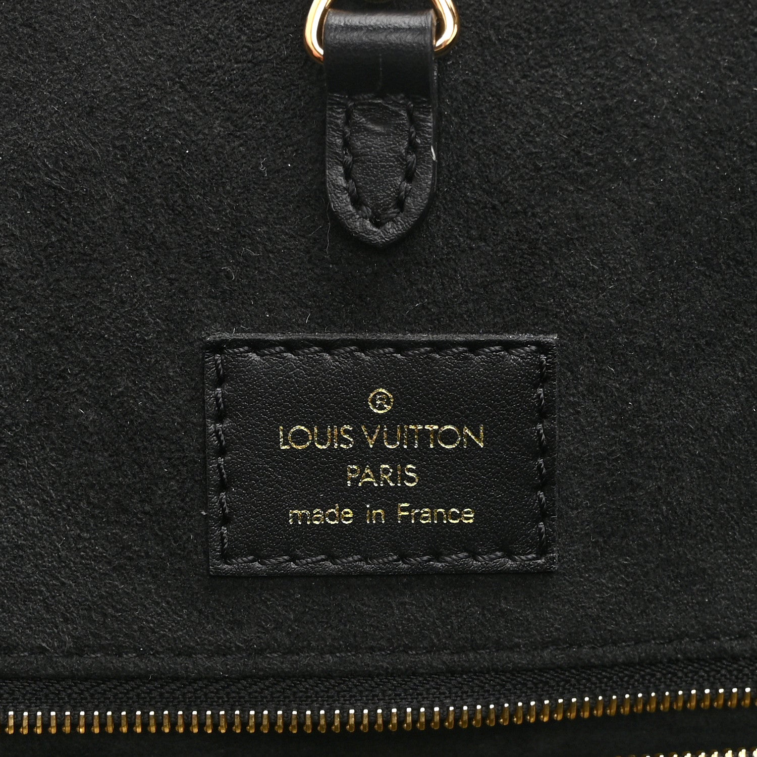 Louis Vuitton Empreinte Monogram Giant Broderies Onthego MM Cream Black