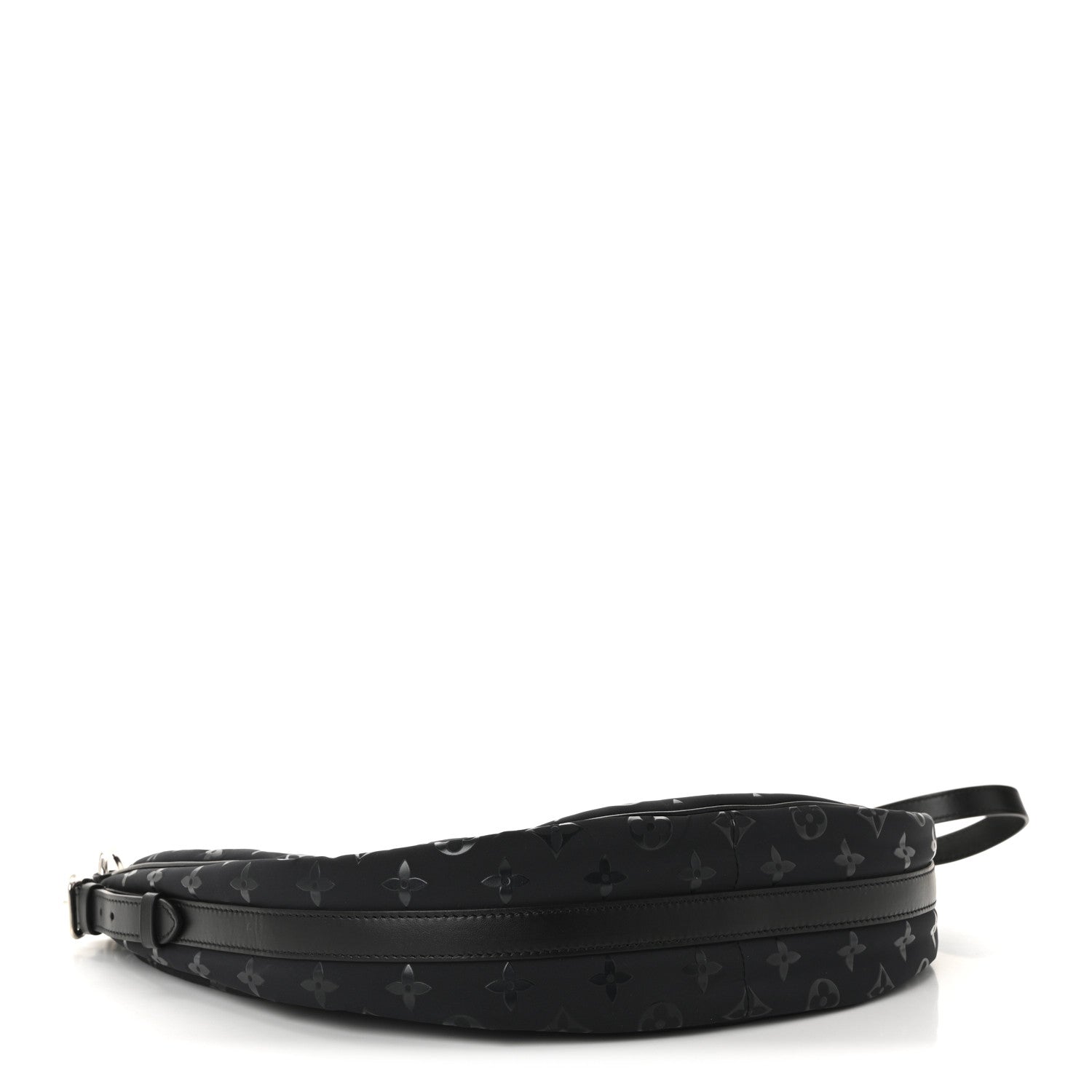 Louis Vuitton Nylon Monogram Loop Pocket Hobo Polar Night