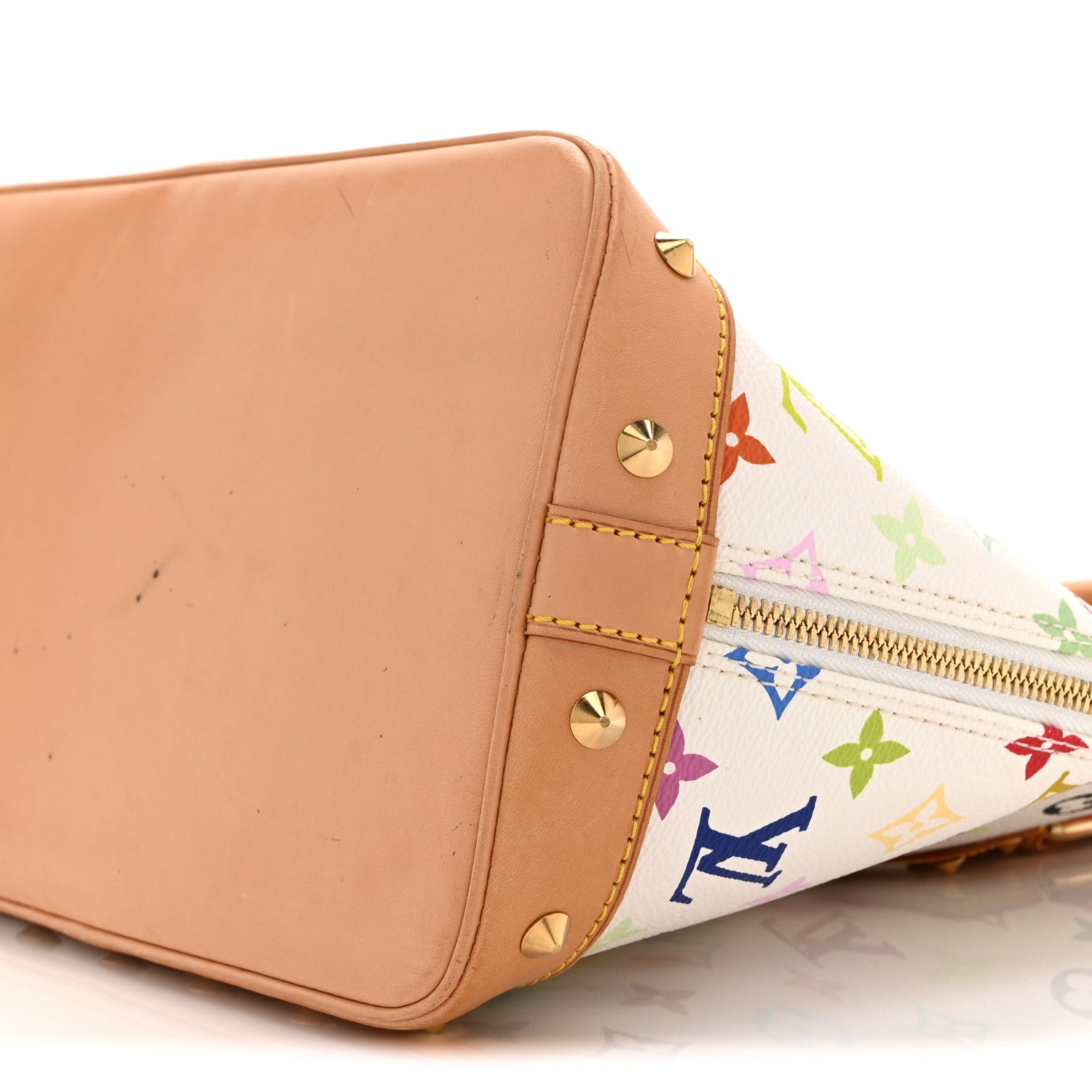 Louis Vuitton Monogram Multicolor Alma White