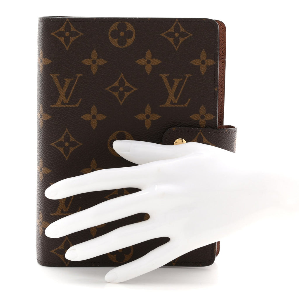 Louis Vuitton Monogram Medium Ring Agenda Cover
