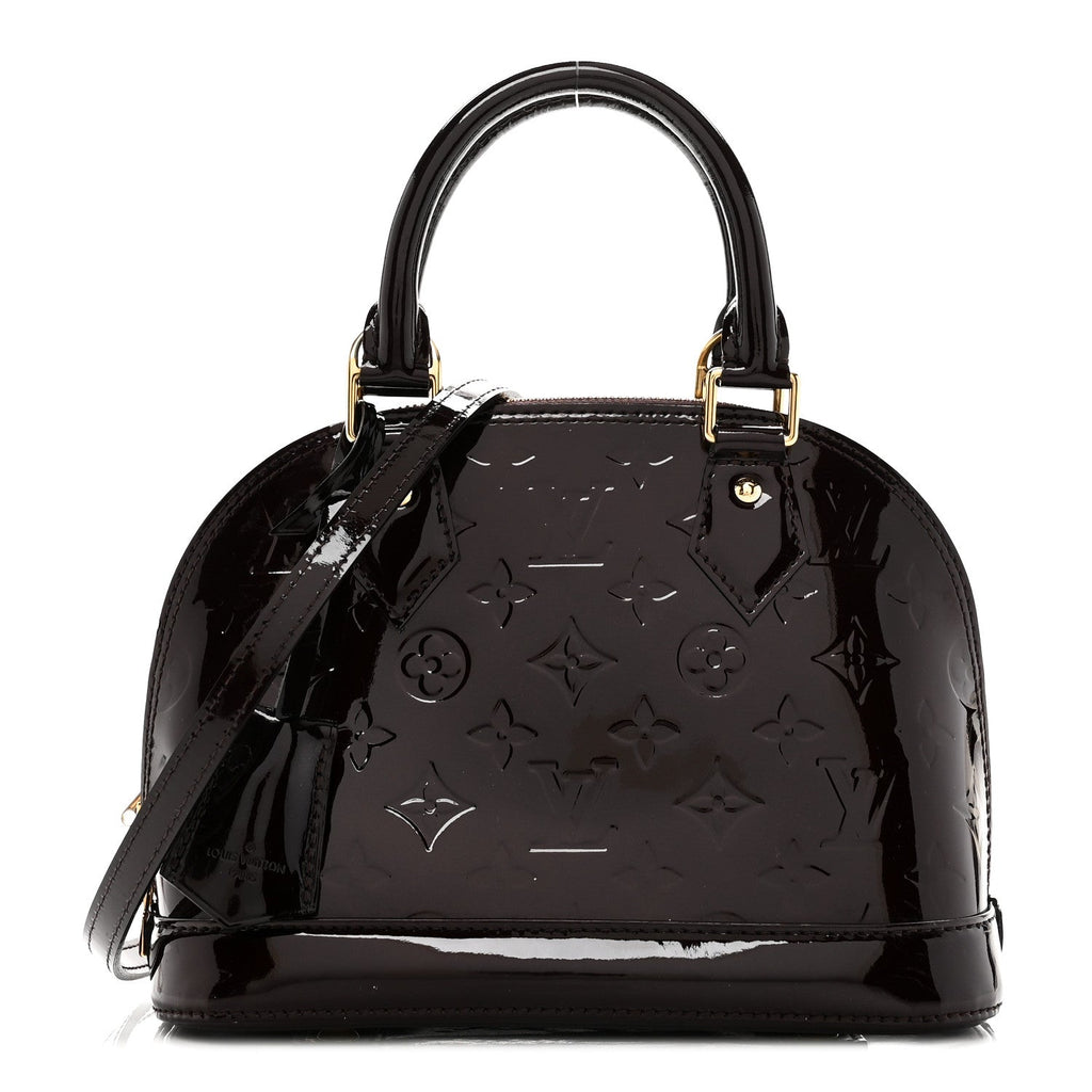Louis Vuitton Vernis Alma BB Amarante
