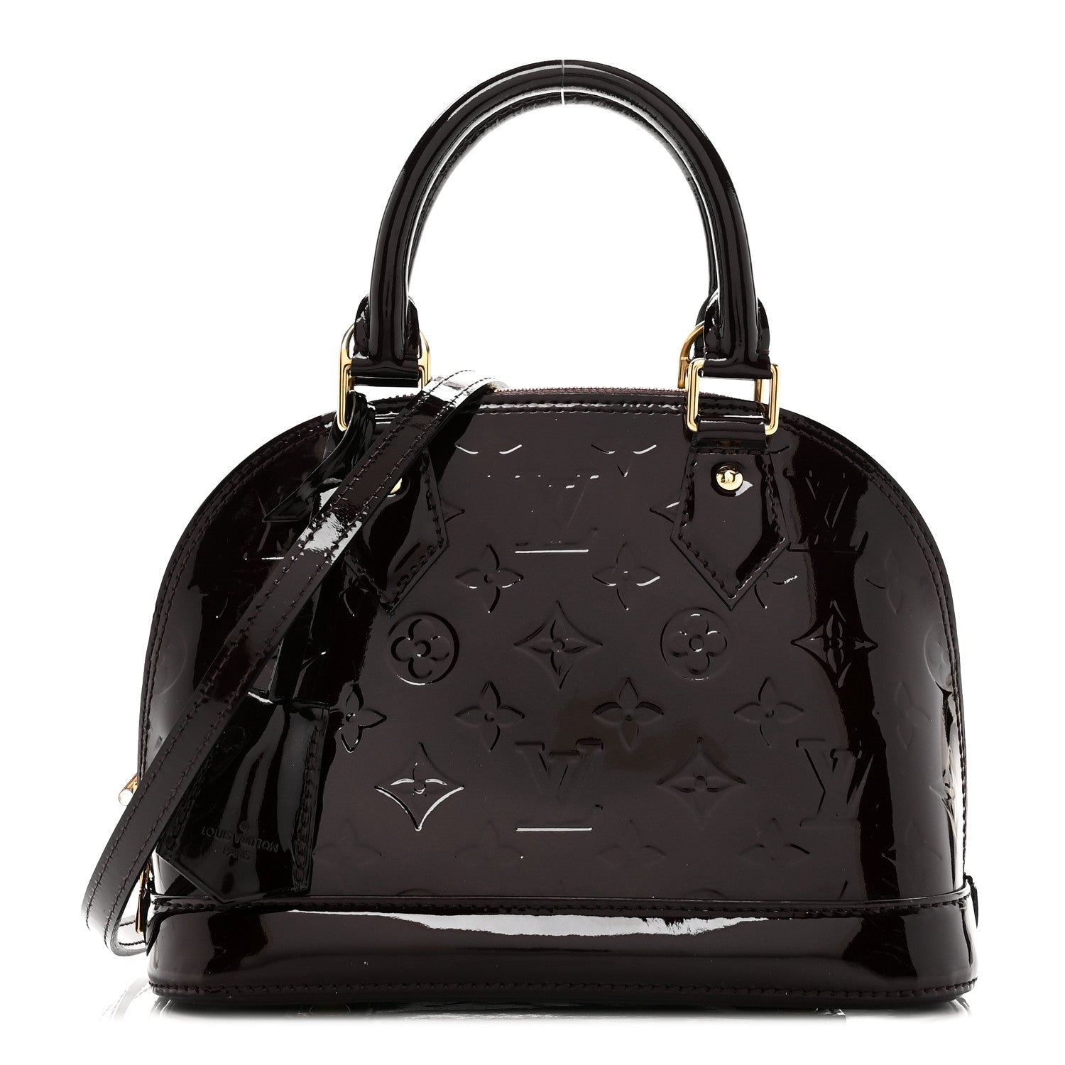 Louis Vuitton Vernis Alma BB Amarante