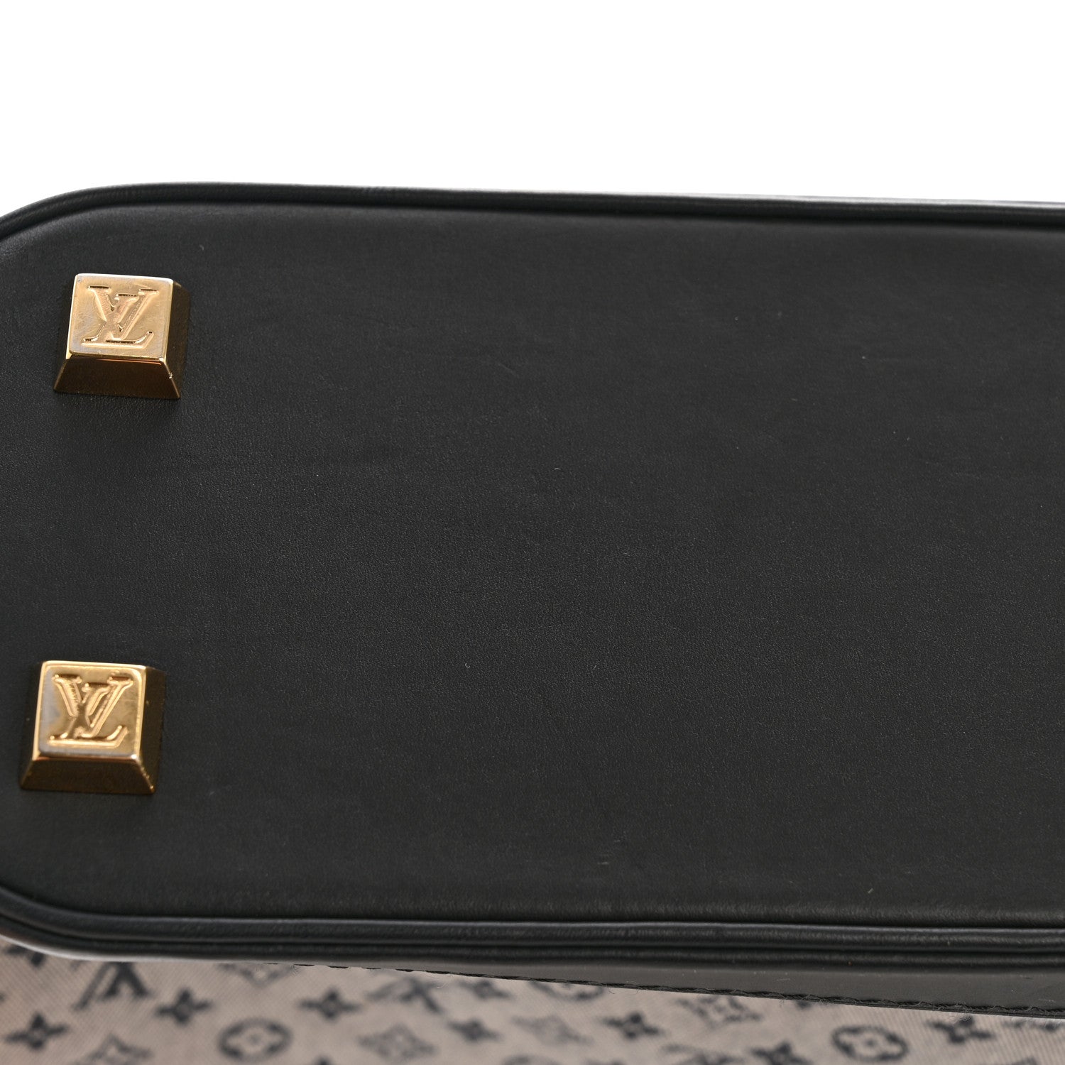 Louis Vuitton Mini Monogram Alma Haut Tote Blue