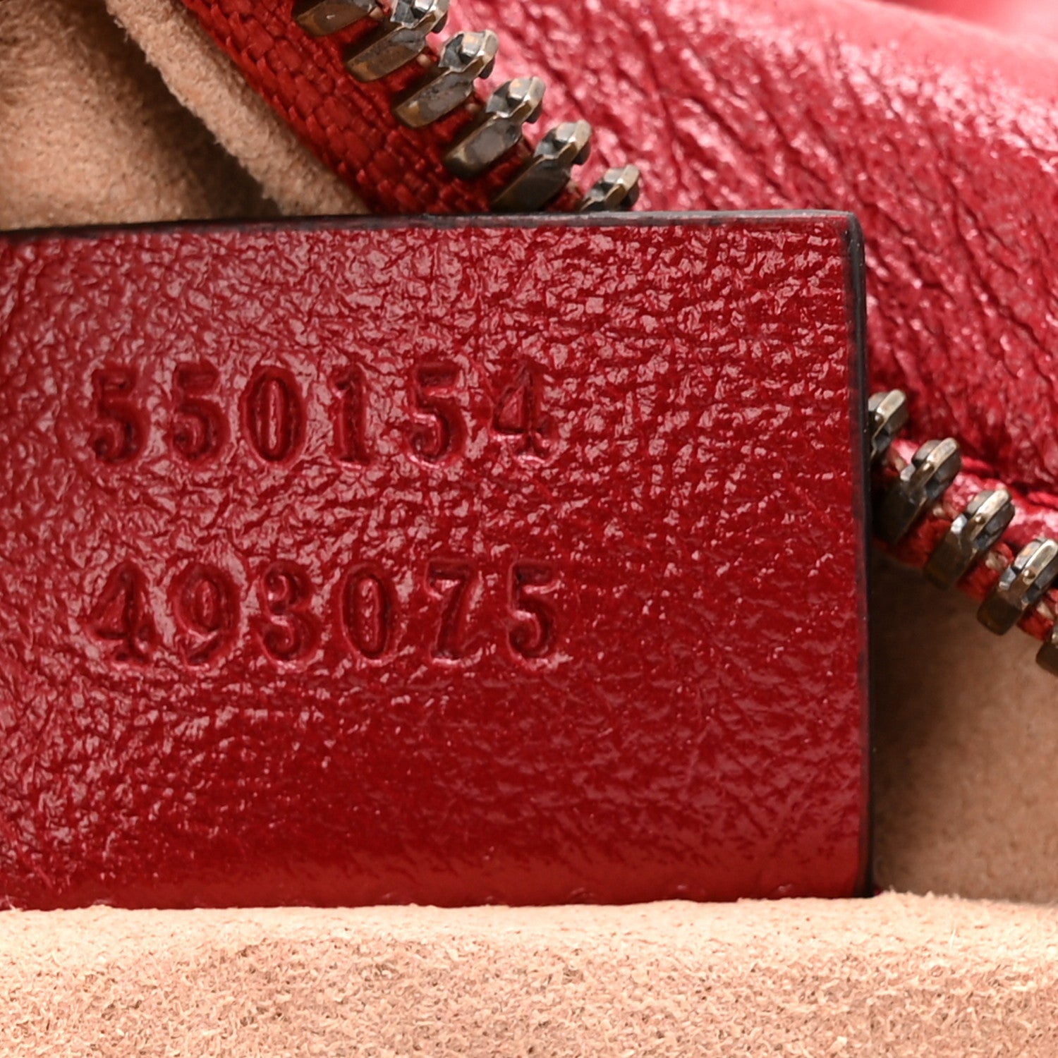 Gucci Glazed Calfskin Matelasse Heart Mini GG Marmont Round Shoulder Bag Romantic Cerise