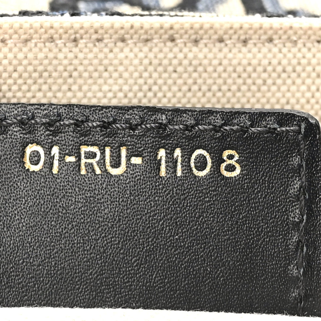 Christian Dior Oblique Saddle Bag Blue