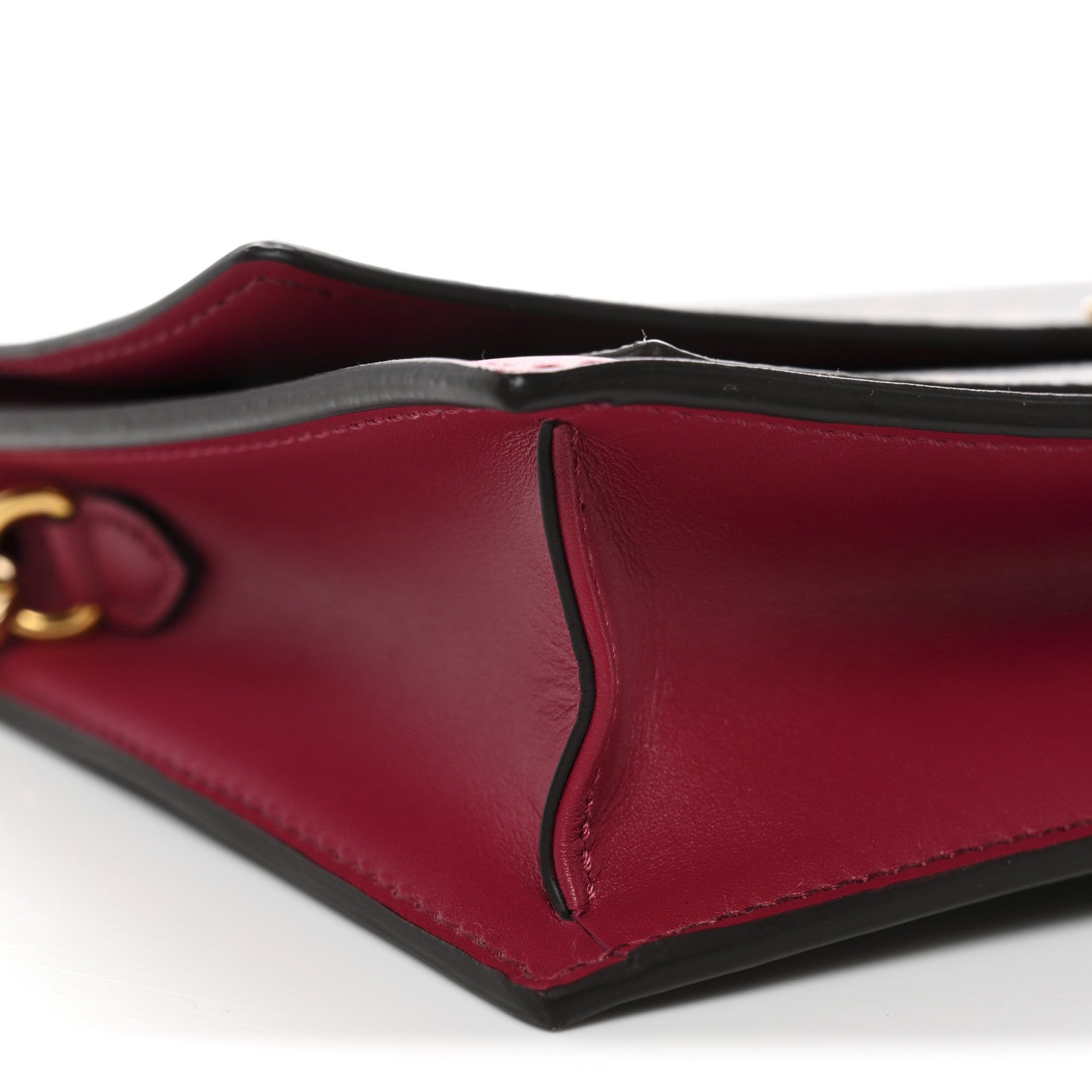 Louis Vuitton Monogram Flore Chain Wallet Fuchsia