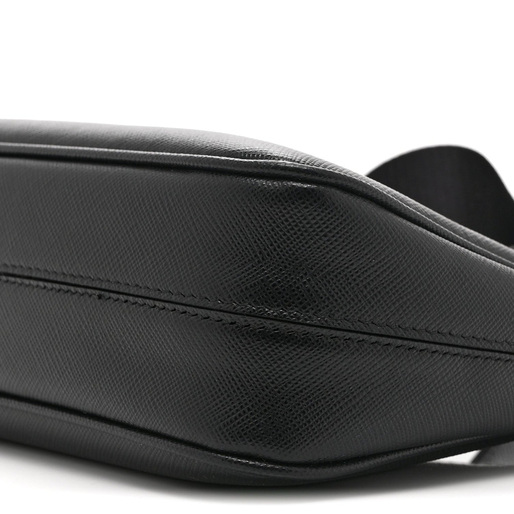 Prada Saffiano Lux Re-Edition 2005 Shoulder Bag Black